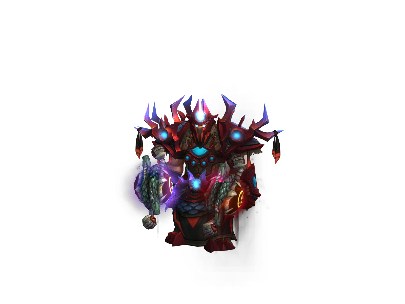 Controlqt 3D character render