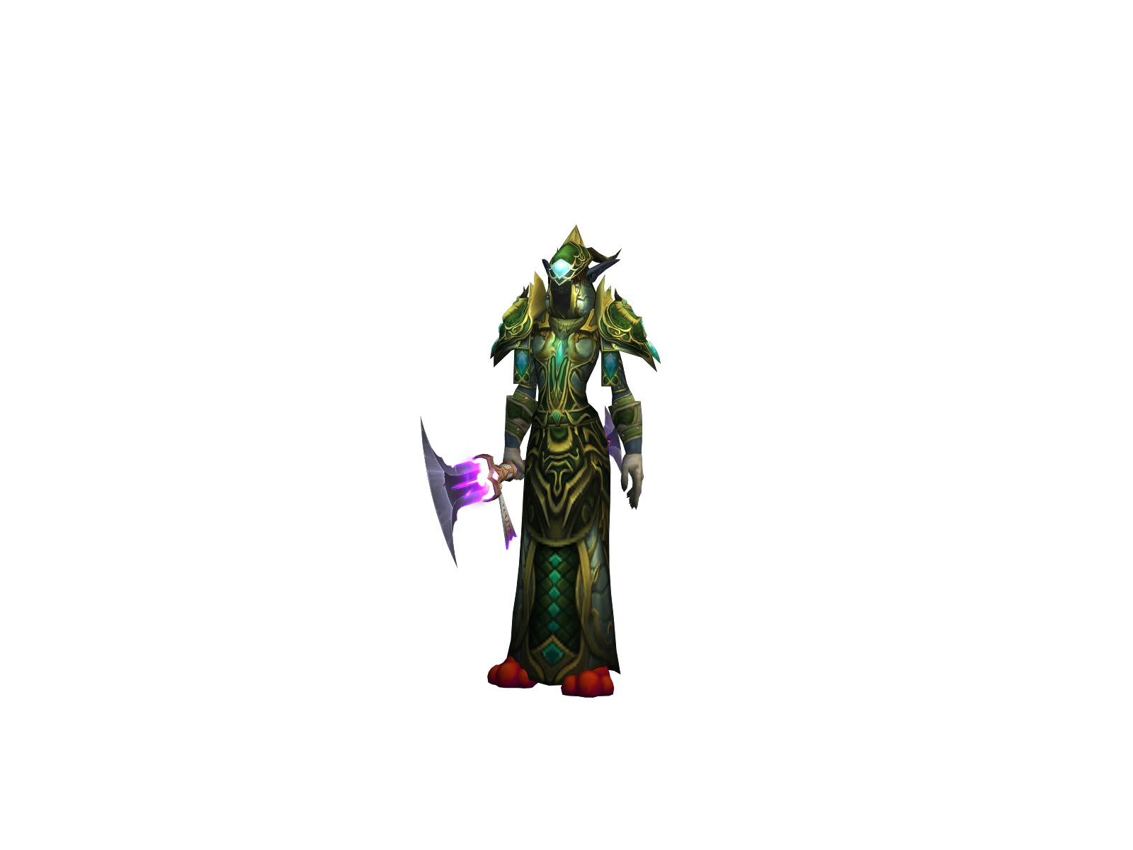 Massak 3D character render