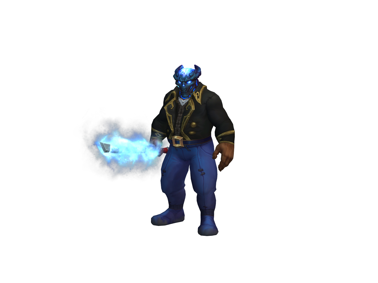 Smokd 3D character render
