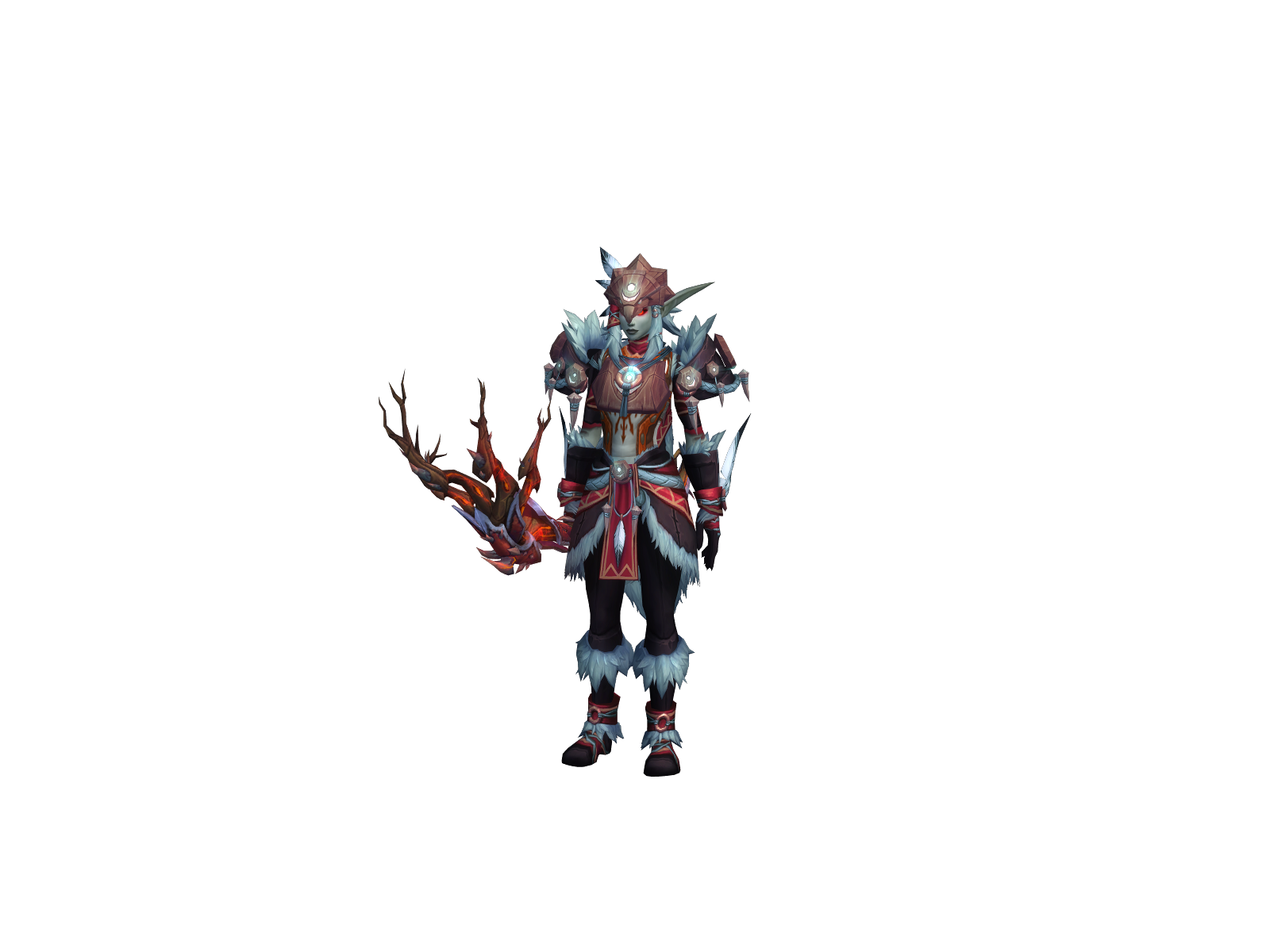 Collîî 3D character render