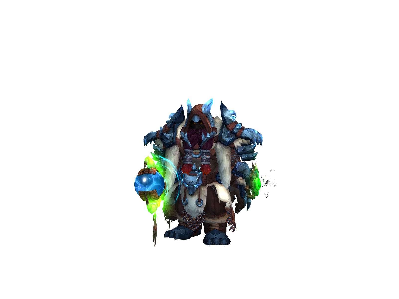 Grawn 3D character render