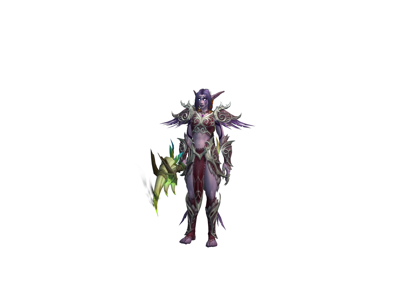 Ysura 3D character render