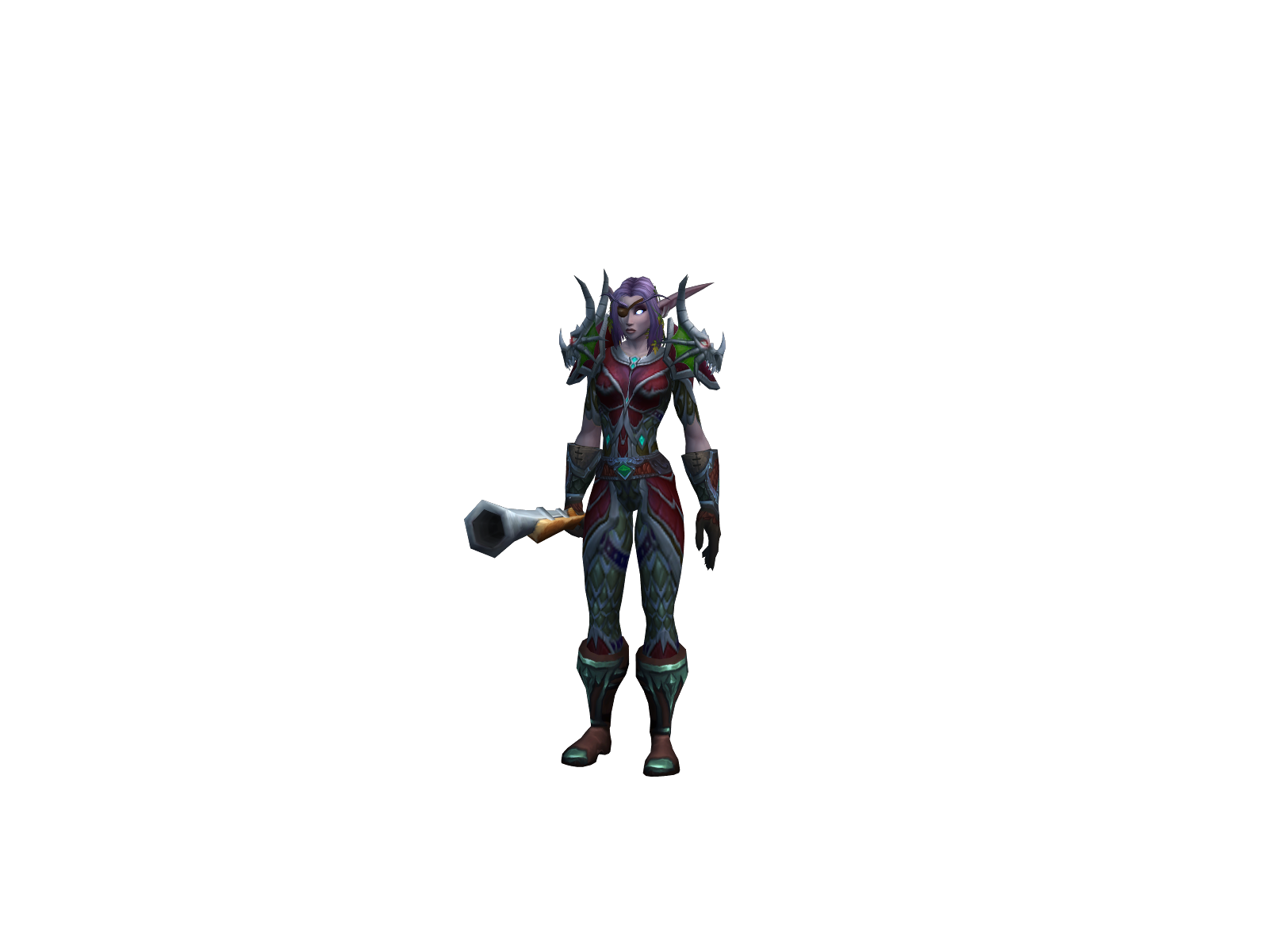 Ferym 3D character render