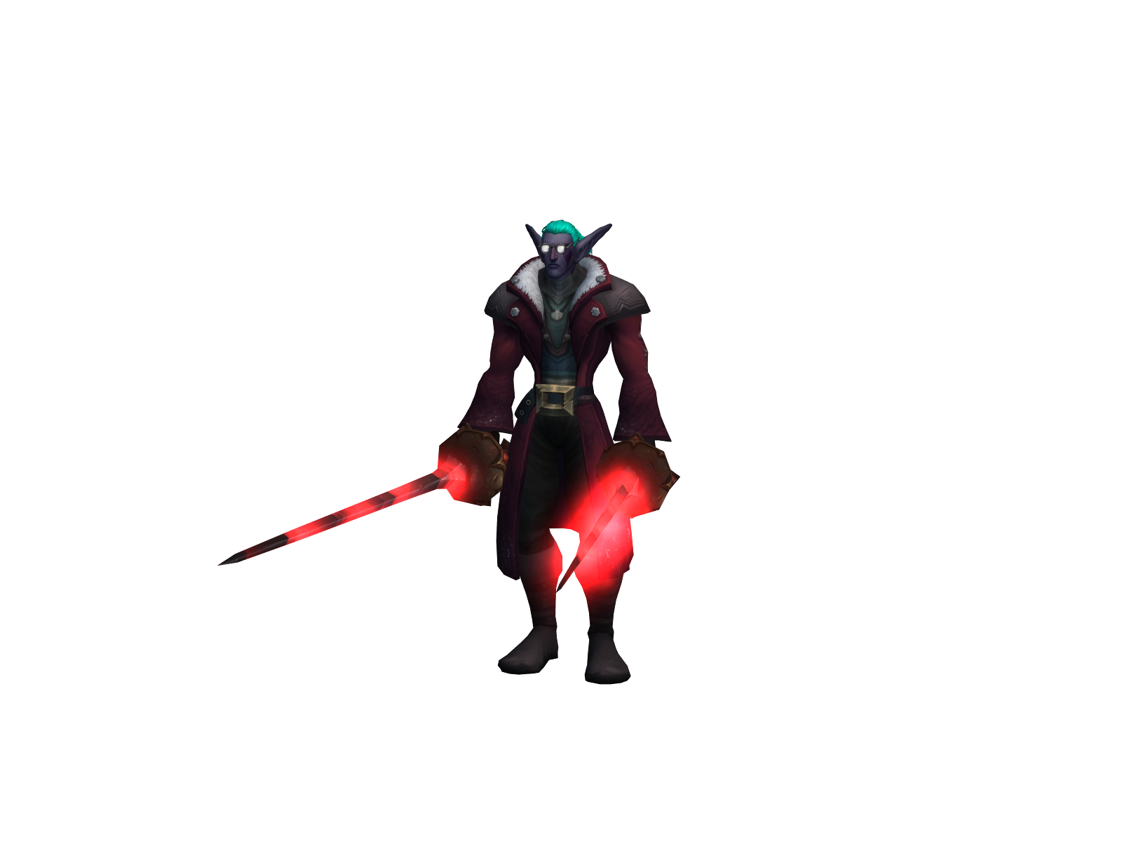 Quzei 3D character render