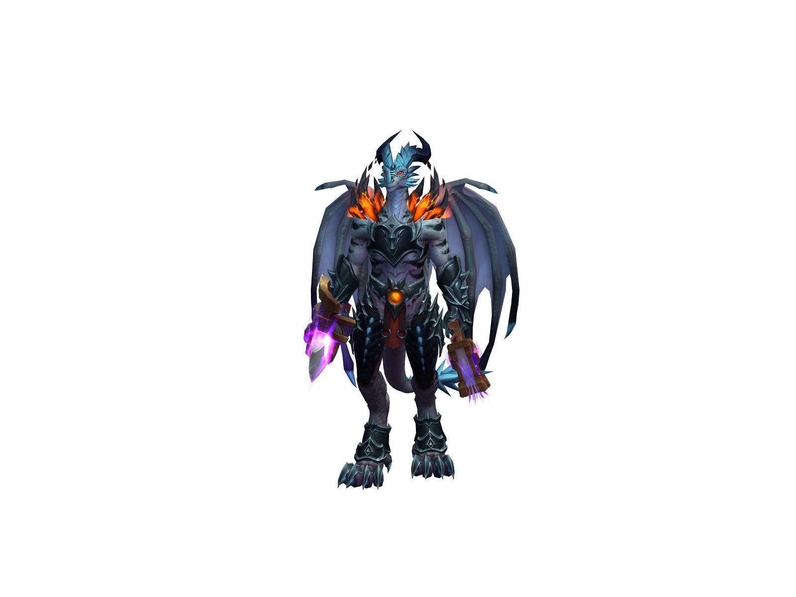 Aofáye 3D character render