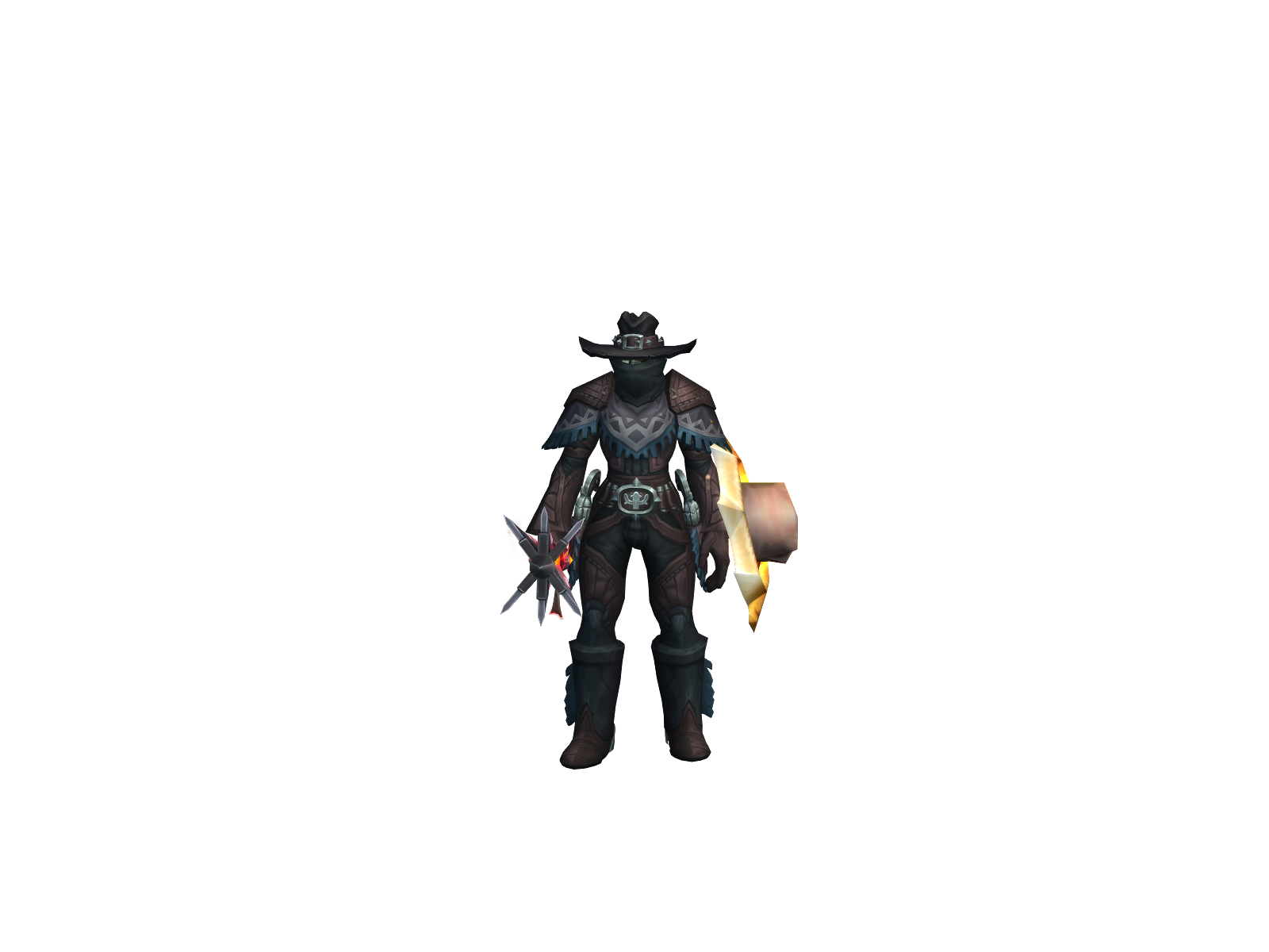 Future 3D character render