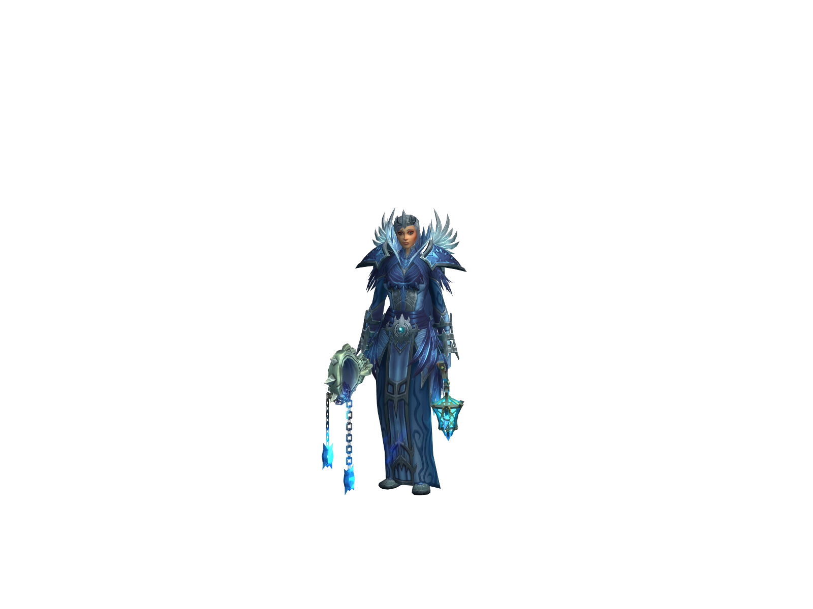 Alveriá 3D character render