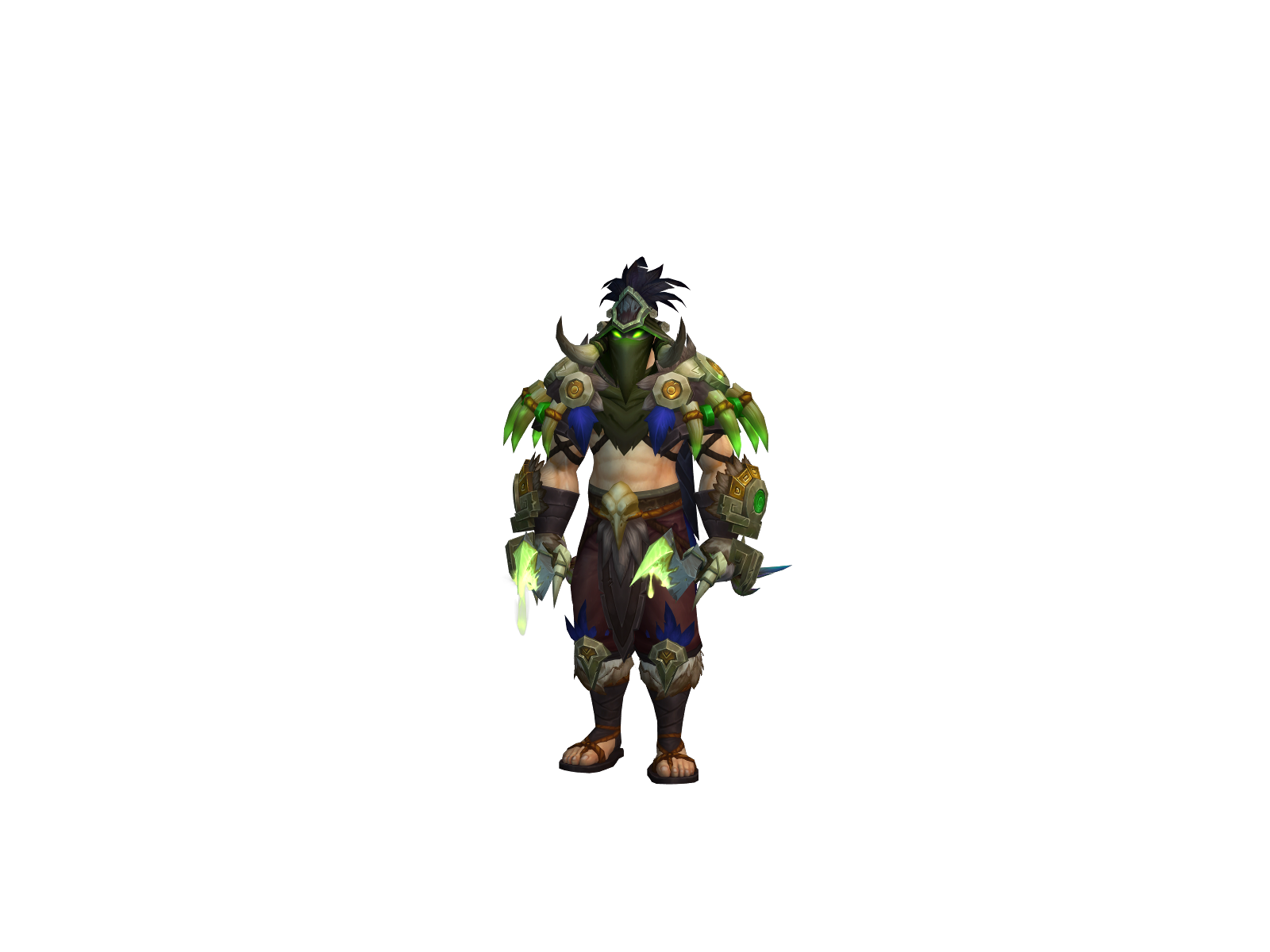 Rogitzu 3D character render