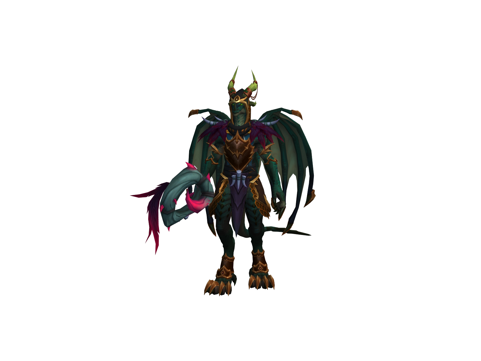 Drathyri 3D character render