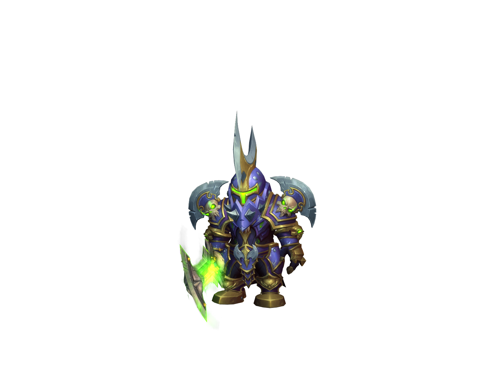 Mercutian 3D character render