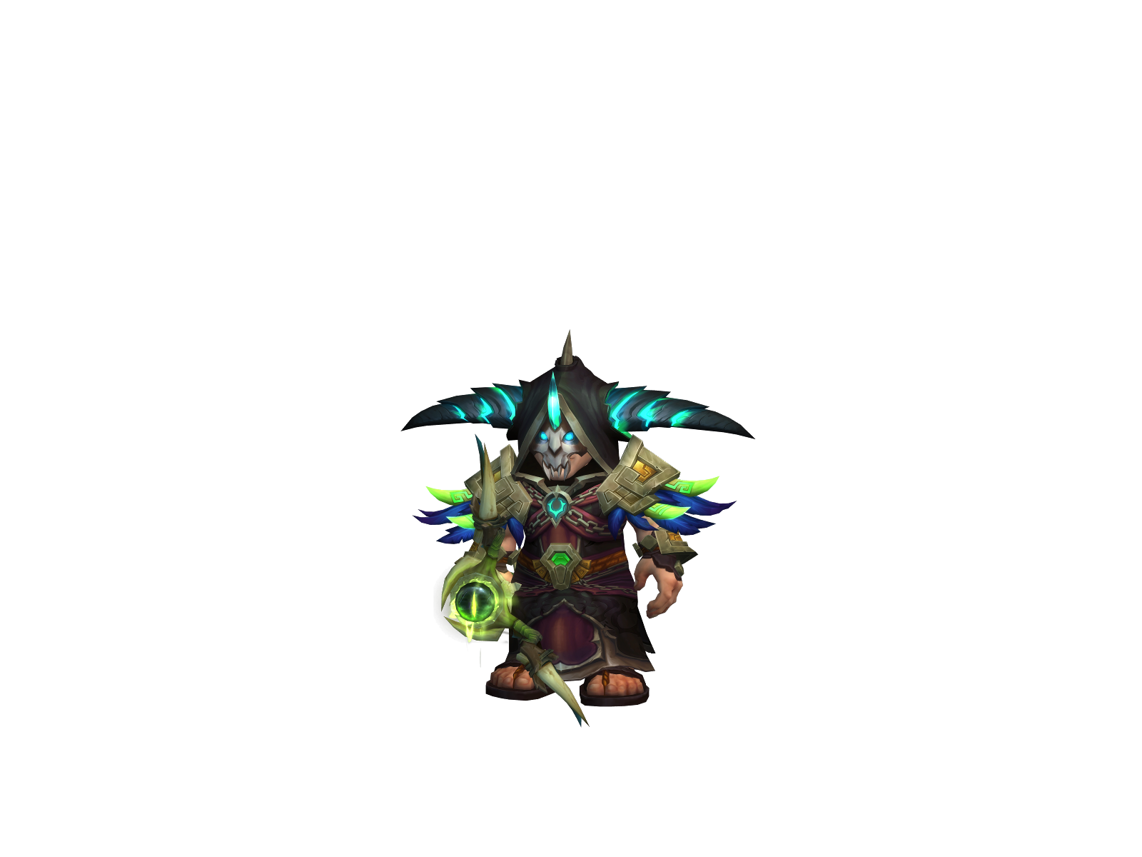 Zhruba 3D character render