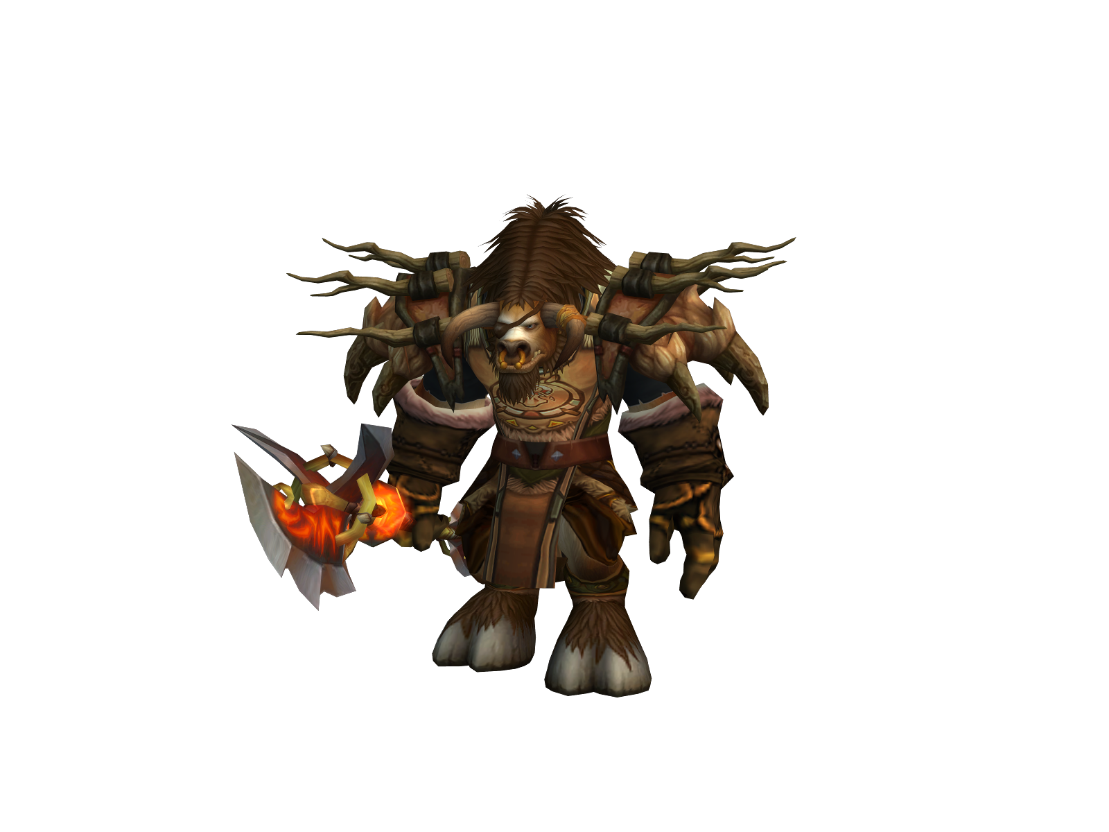 Spartinii 3D character render