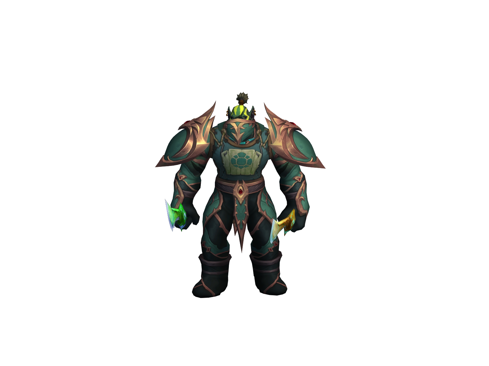 Rorc 3D character render