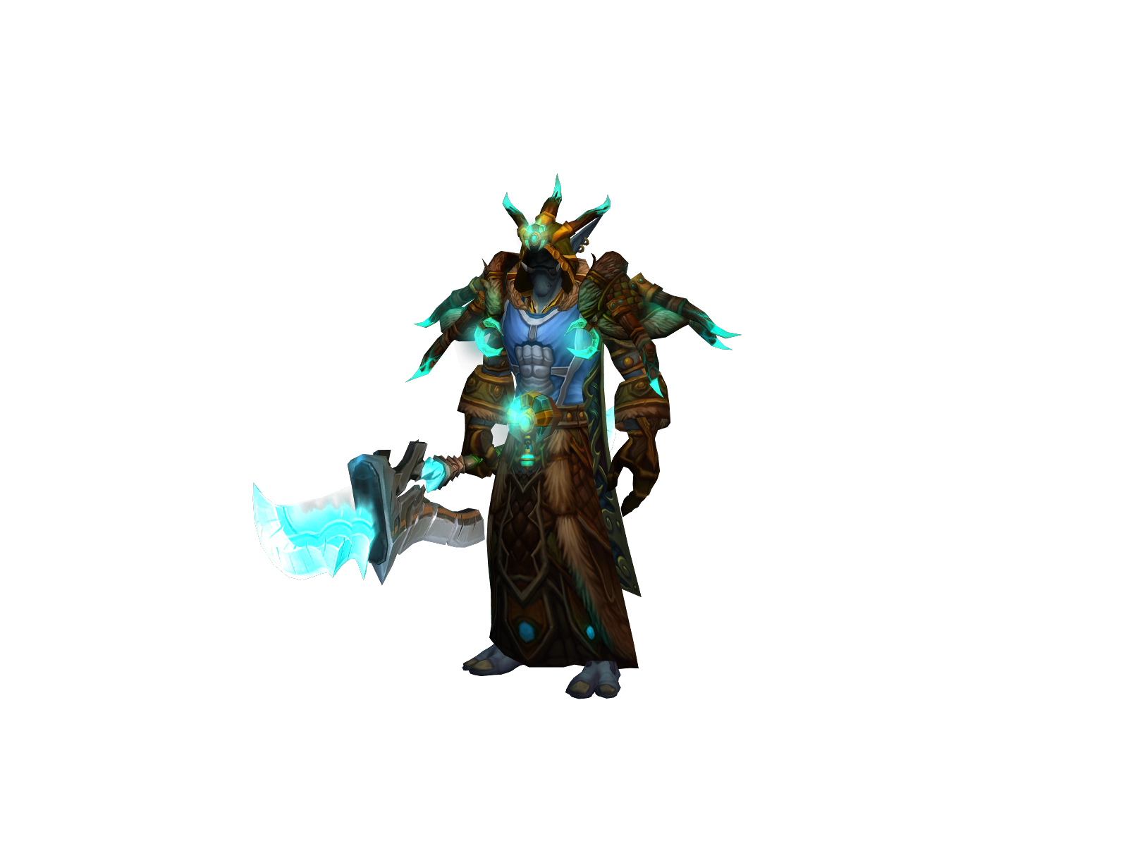 Anahell 3D character render