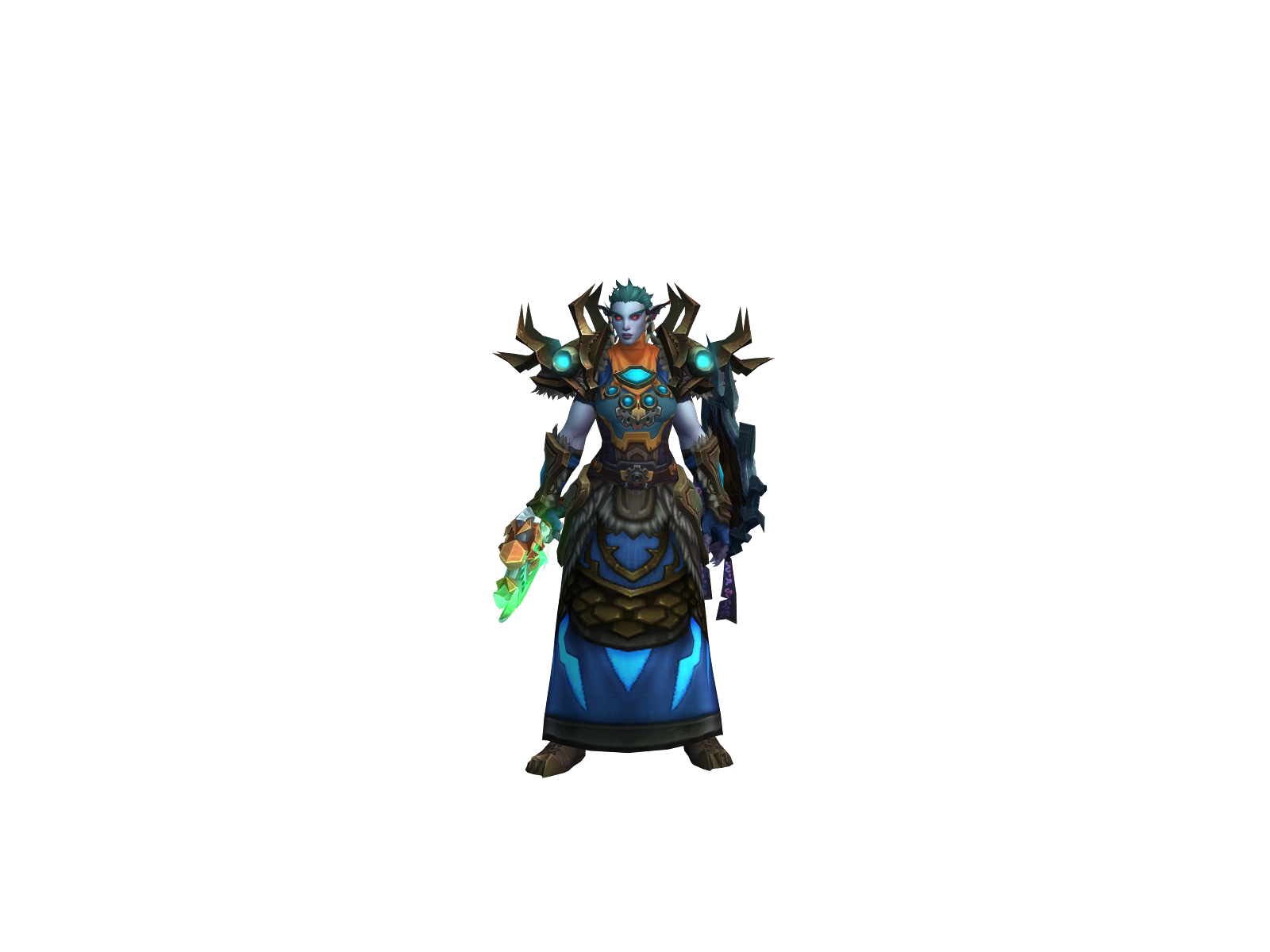 doomslay 3D character render