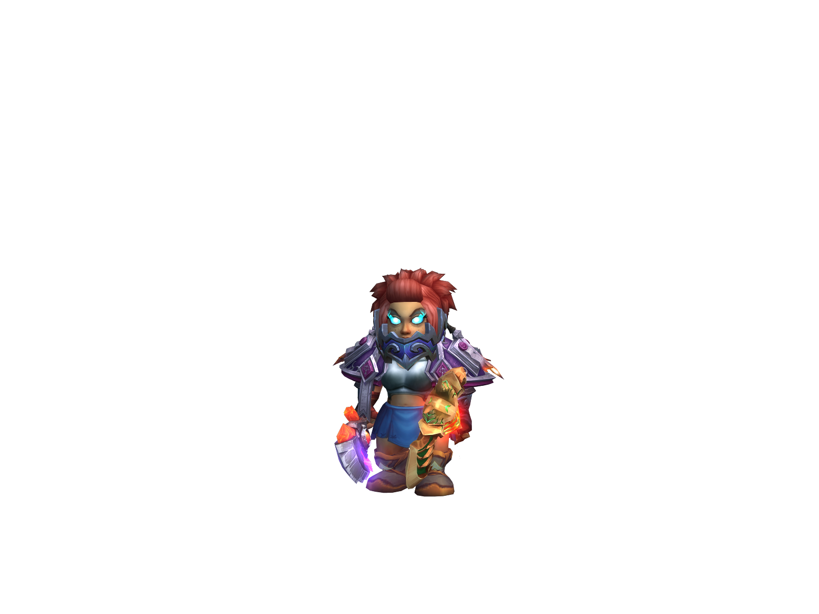 Ela 3D character render