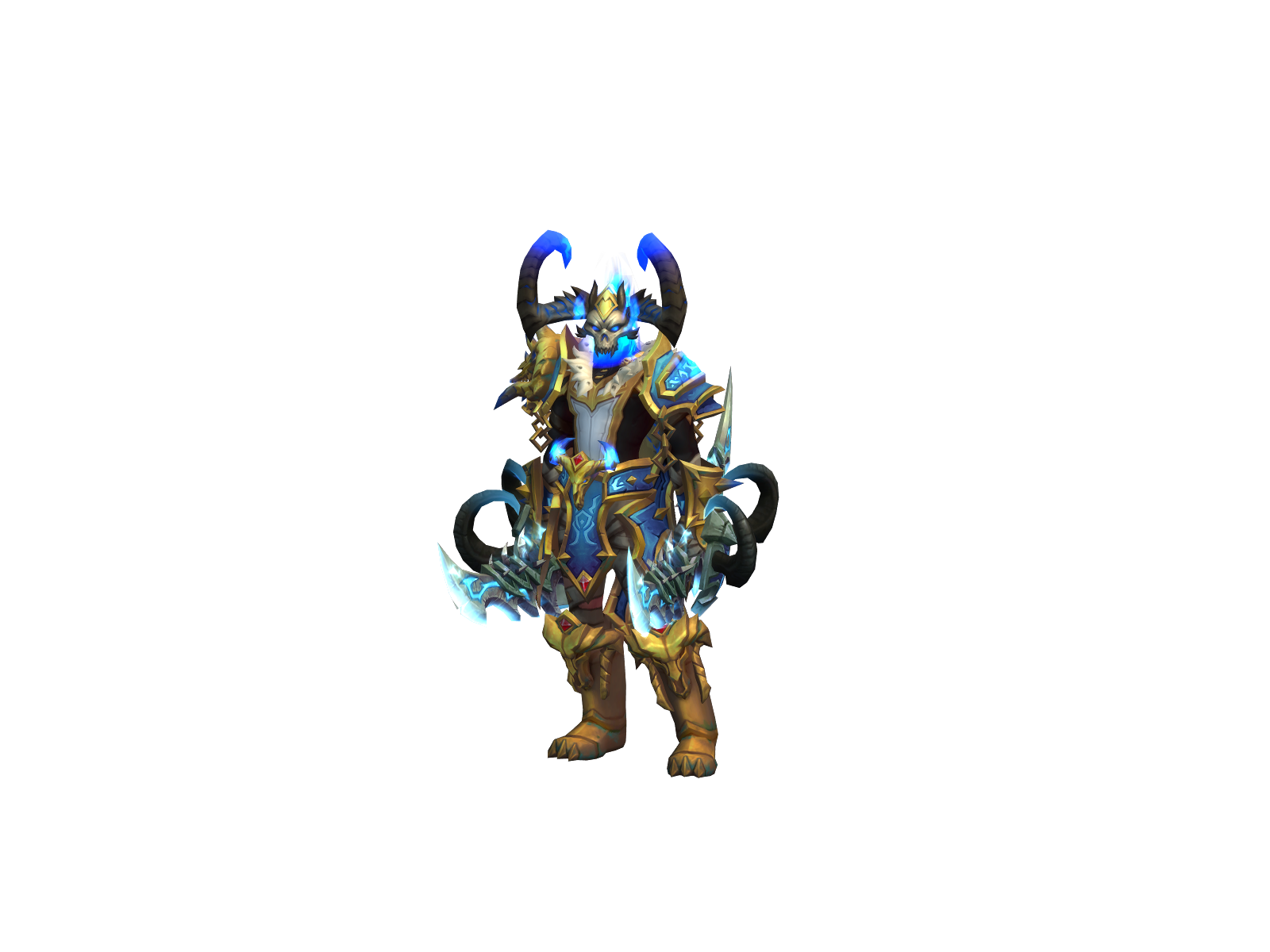 Thanatoz 3D character render
