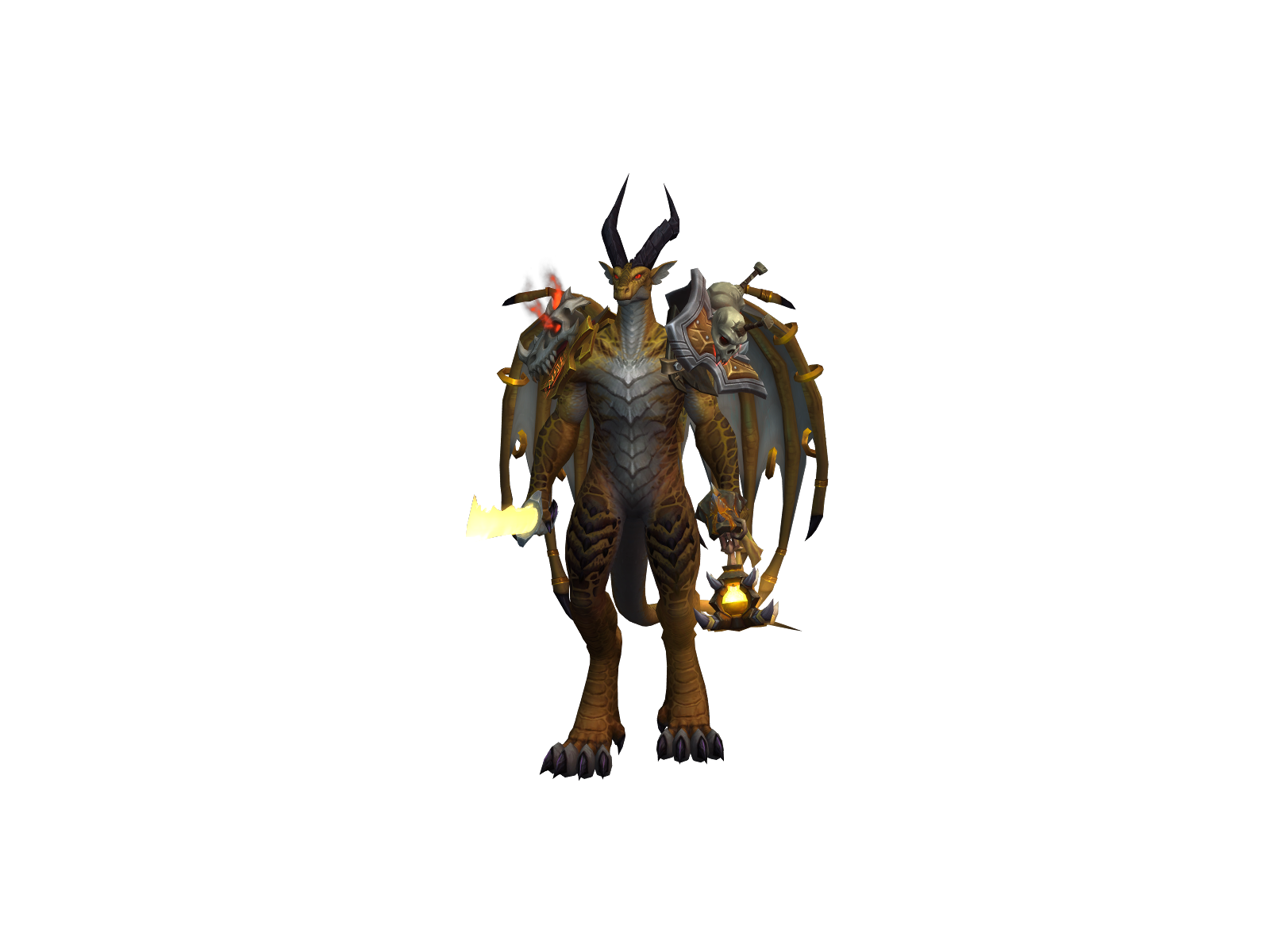Goldhyr 3D character render