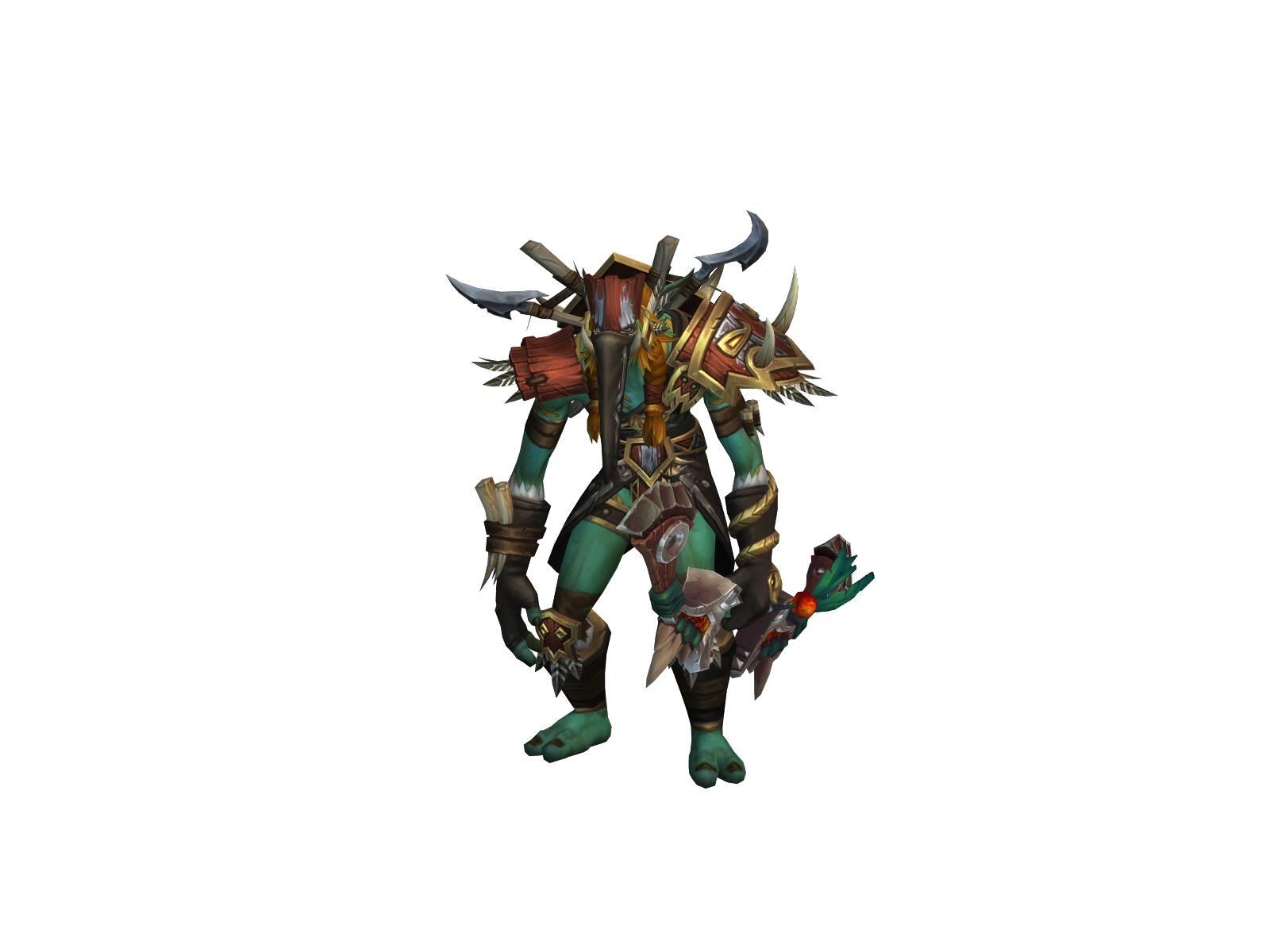 Yippiekayay 3D character render