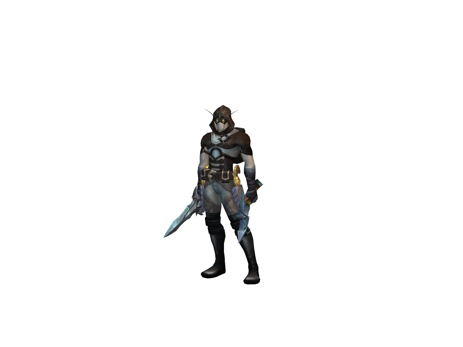 Aaronblade 3D character render
