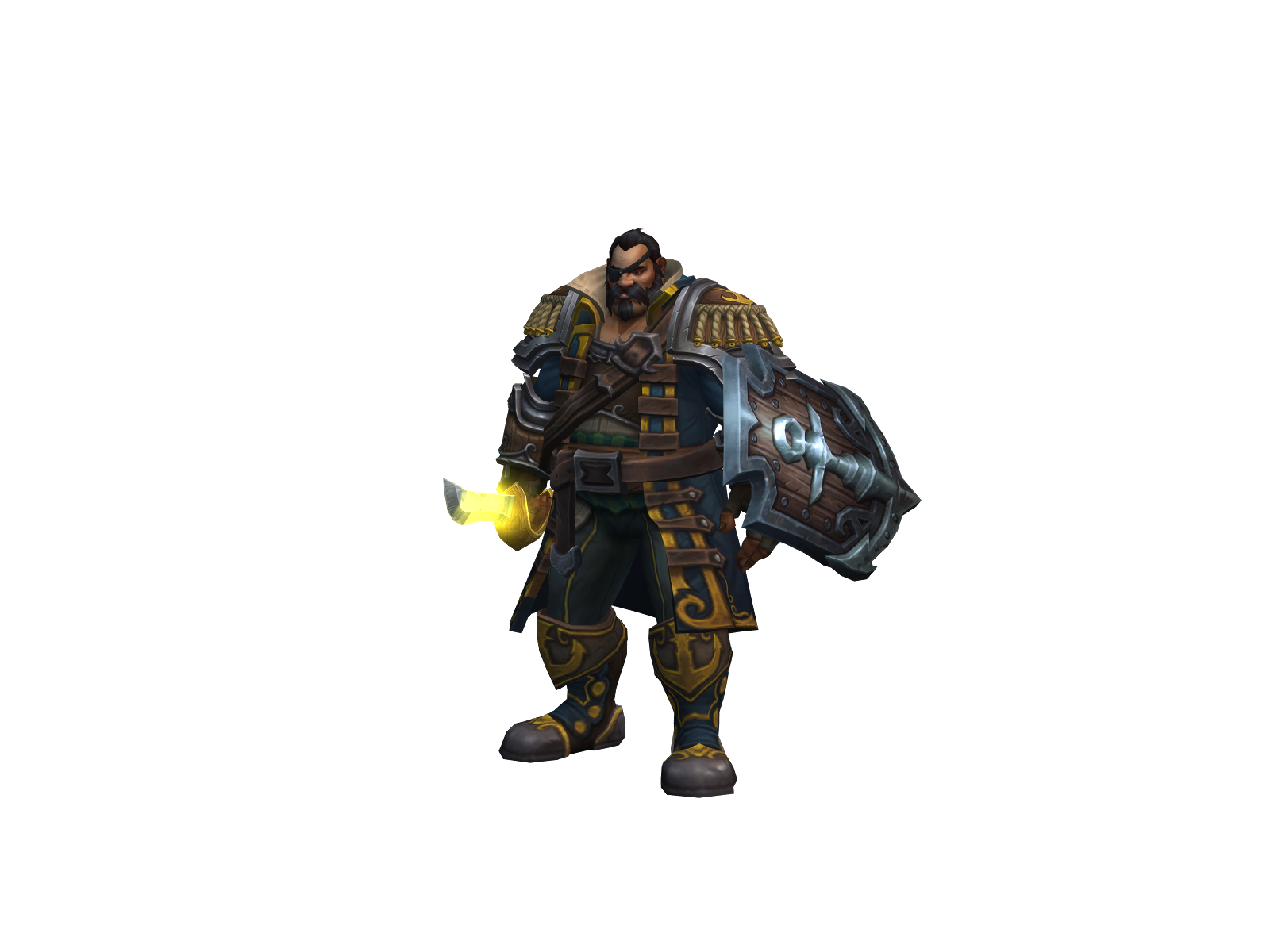 Torkas 3D character render