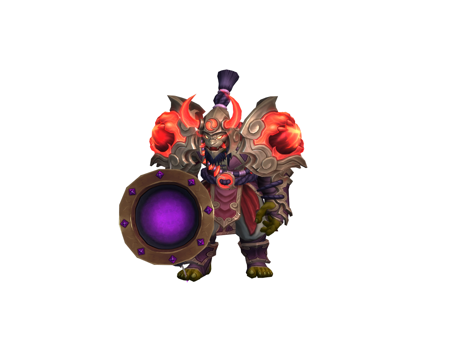 Srchi 3D character render