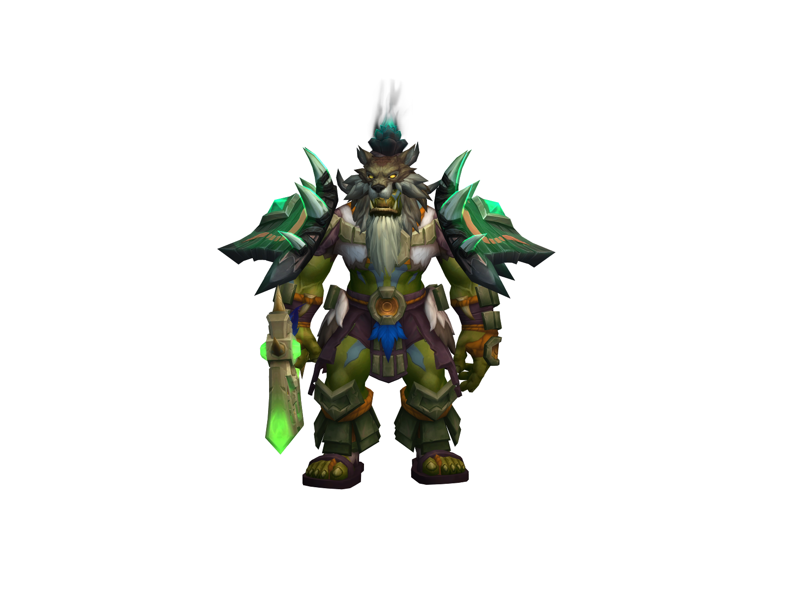 Surisham 3D character render