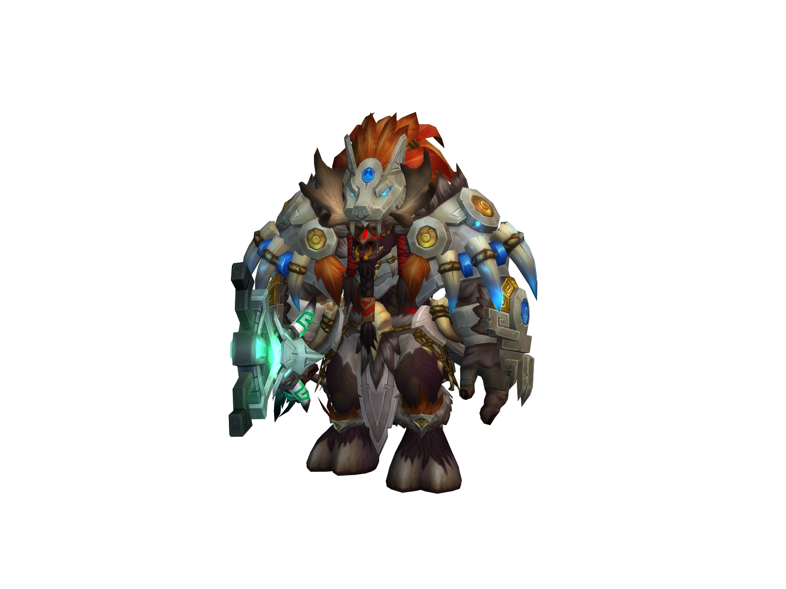 Chiclete 3D character render