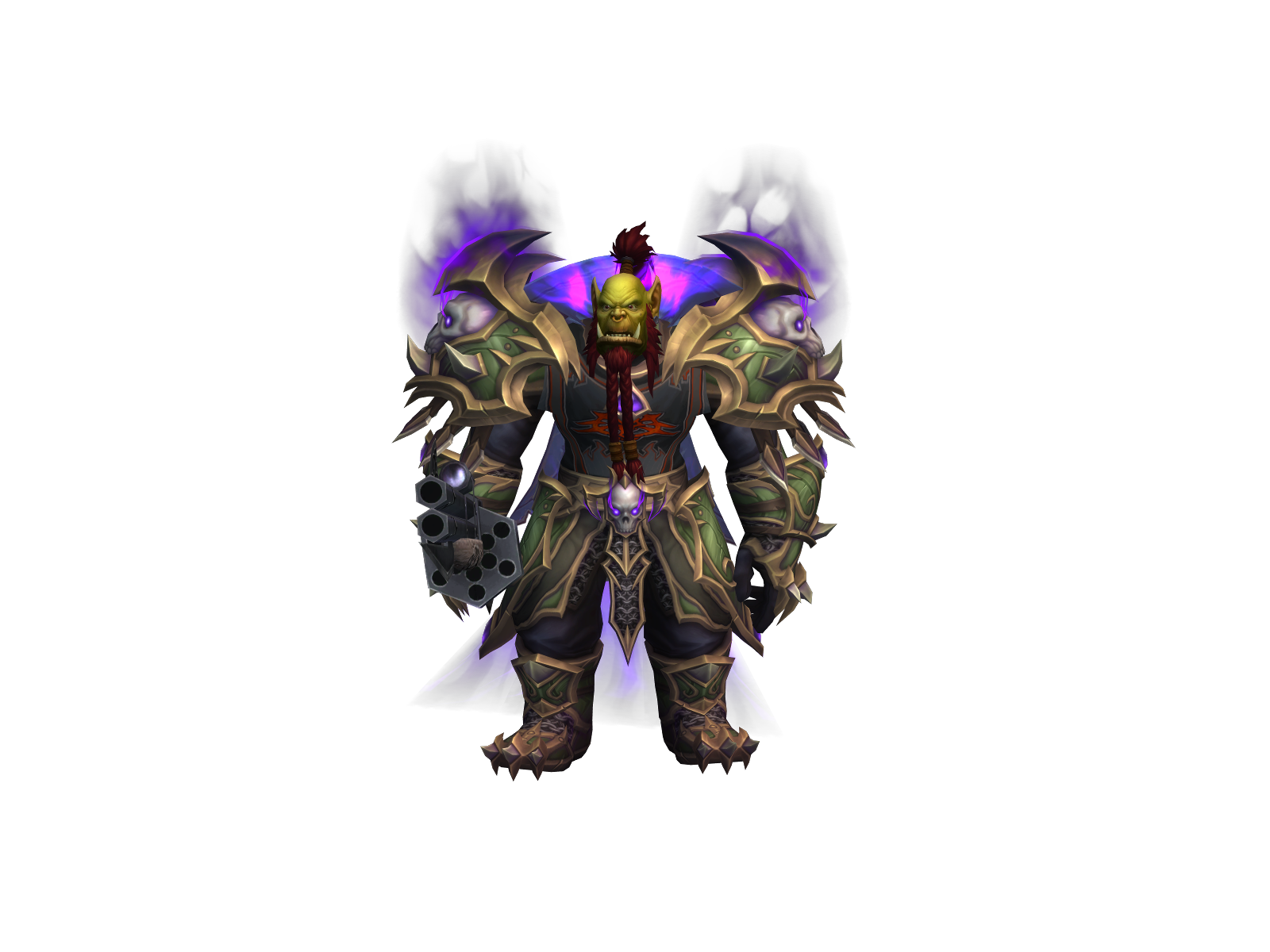 Groknarm 3D character render