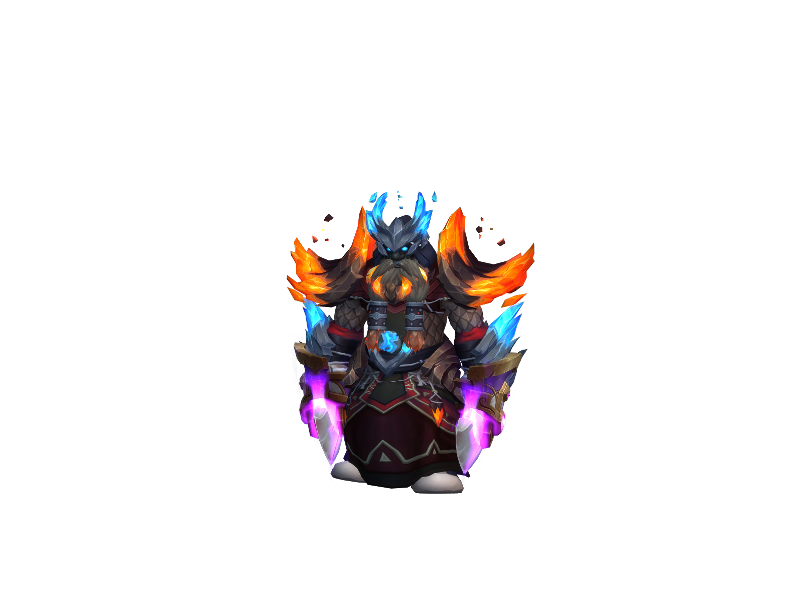 Semesperança 3D character render