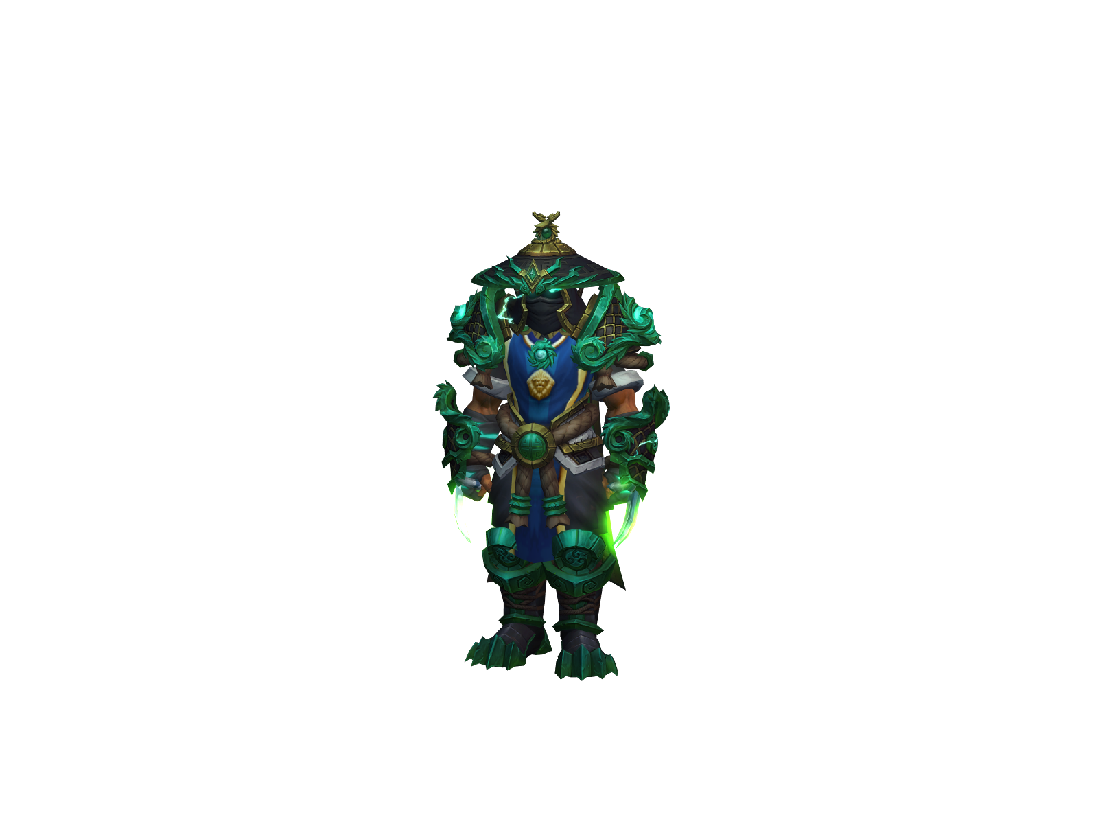 Nikouyão 3D character render