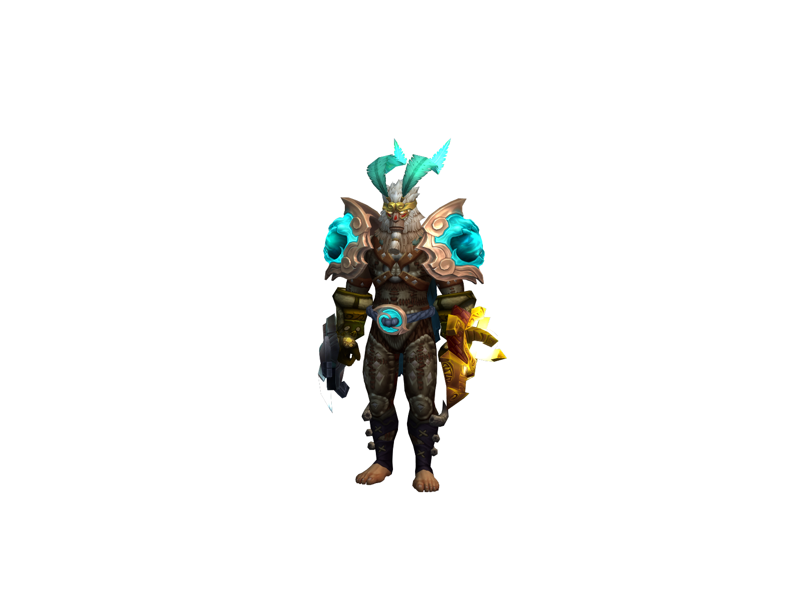 Cheappersan 3D character render
