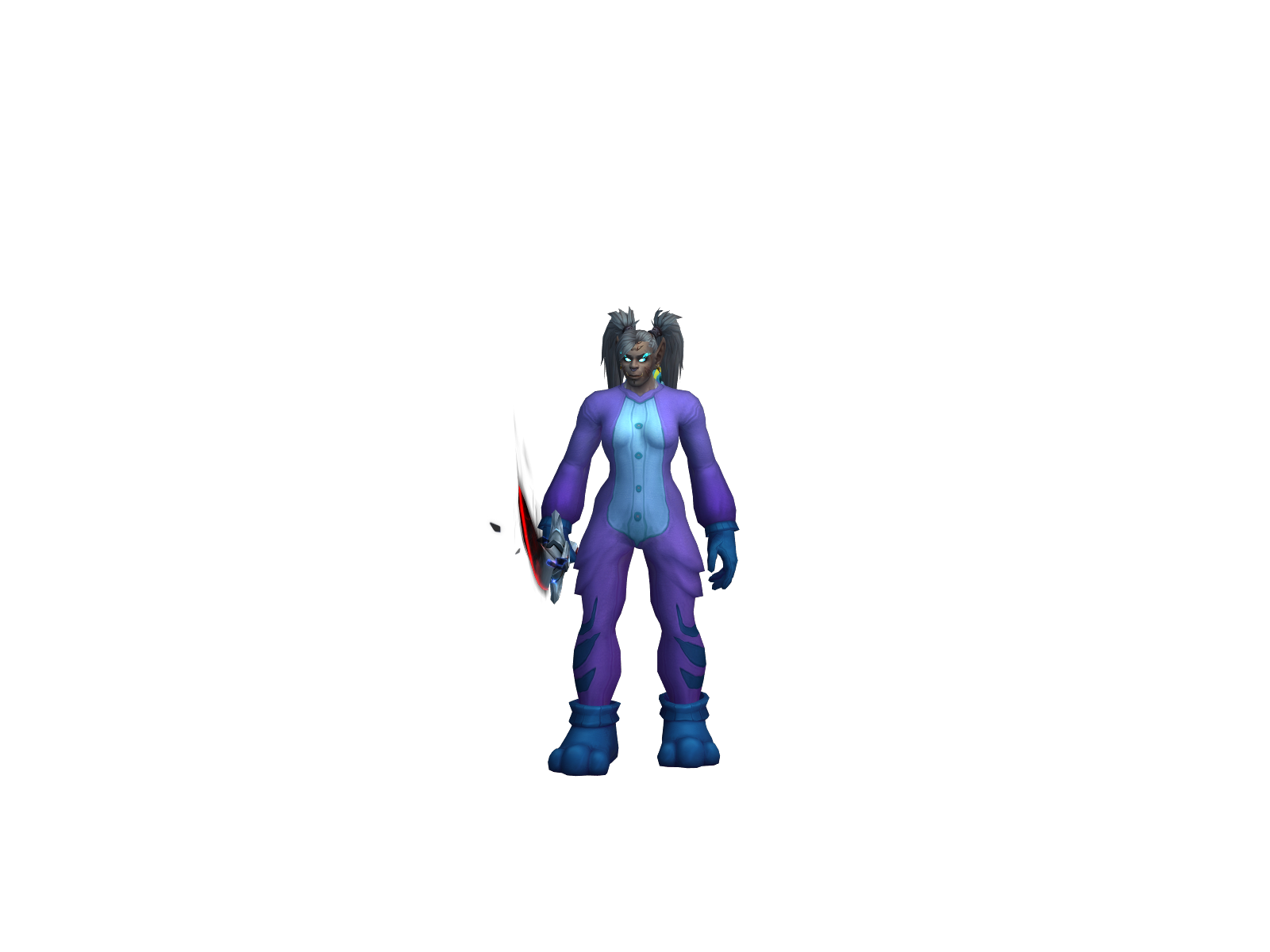 Fledk 3D character render