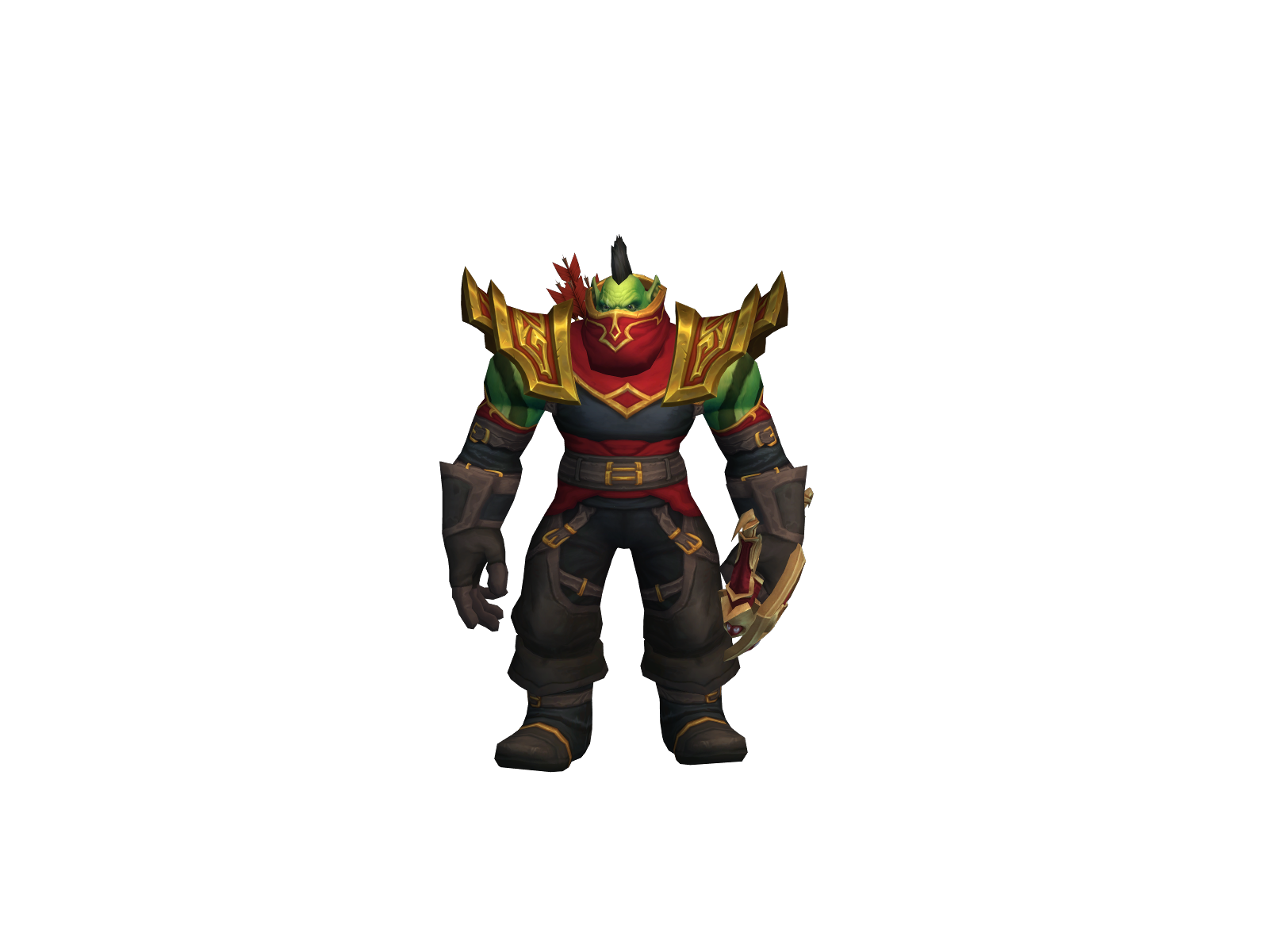 Cabuløsø 3D character render