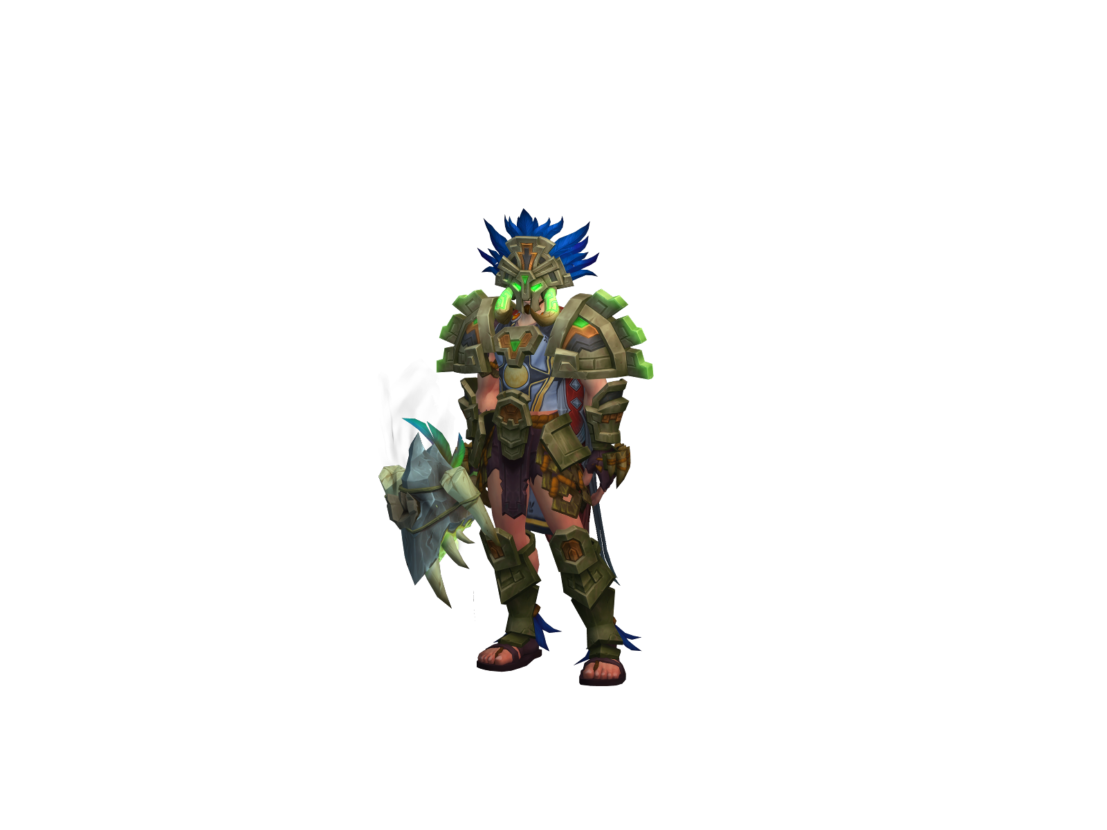 Hqibro 3D character render