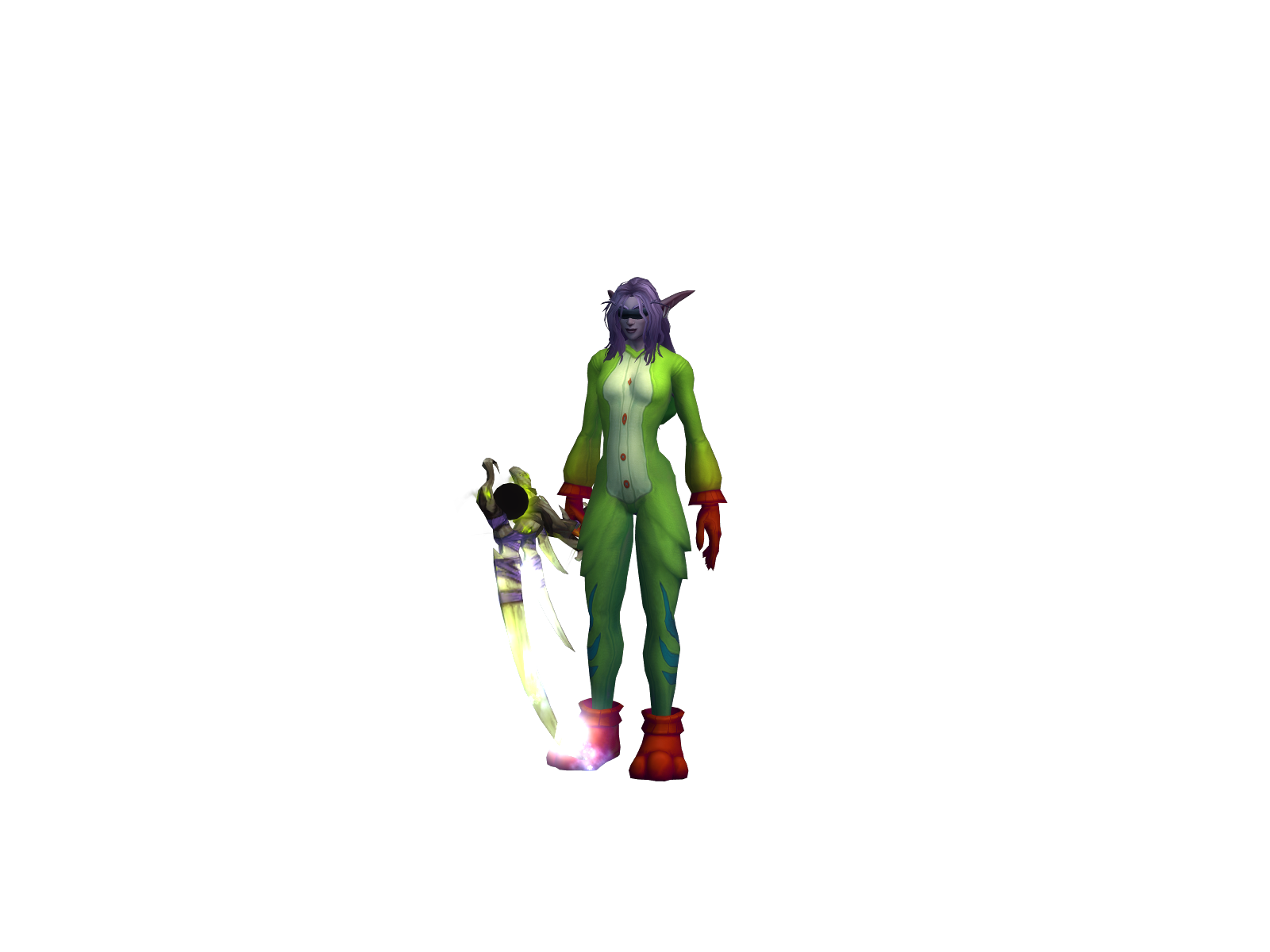 Kalytha 3D character render