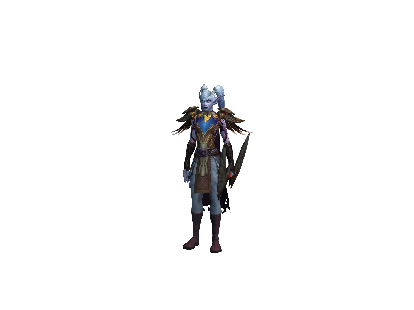 Qüacki 3D character render
