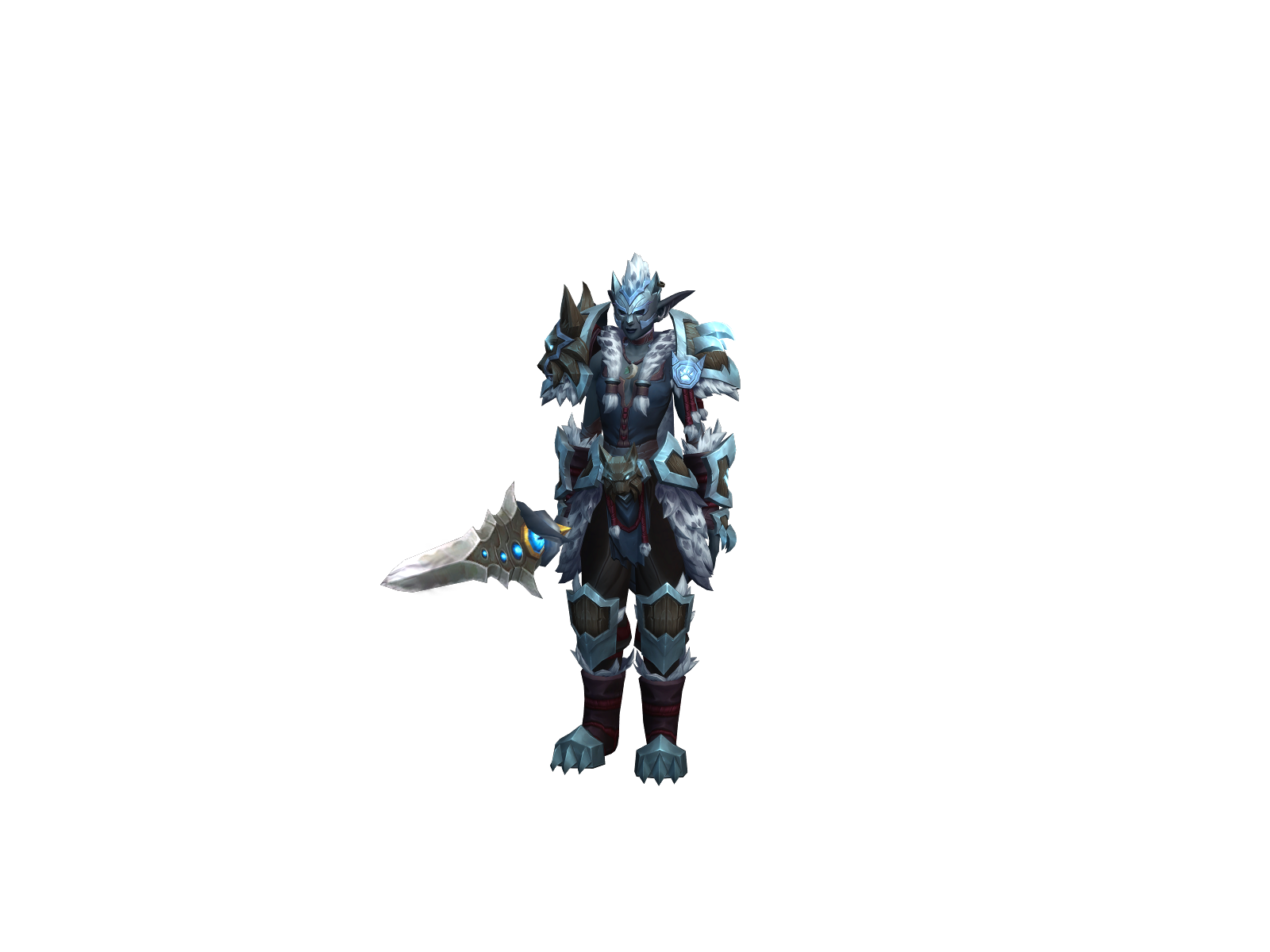 Escura 3D character render