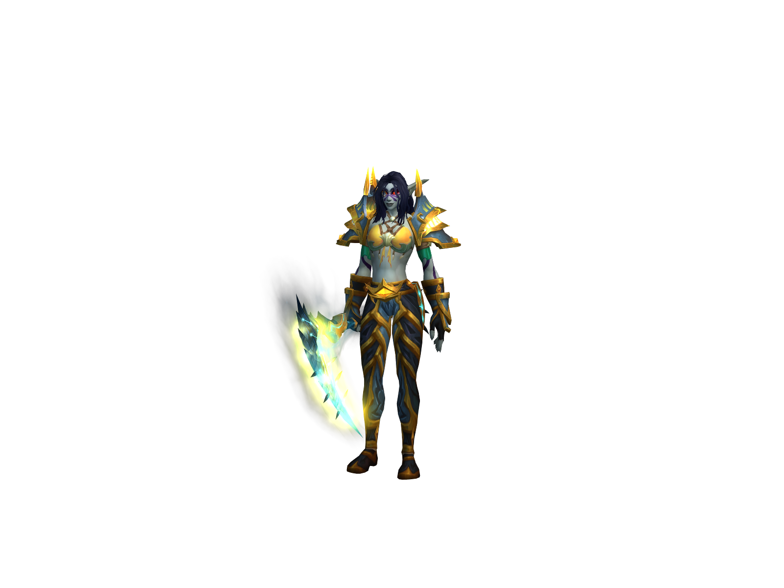 Qwërty 3D character render