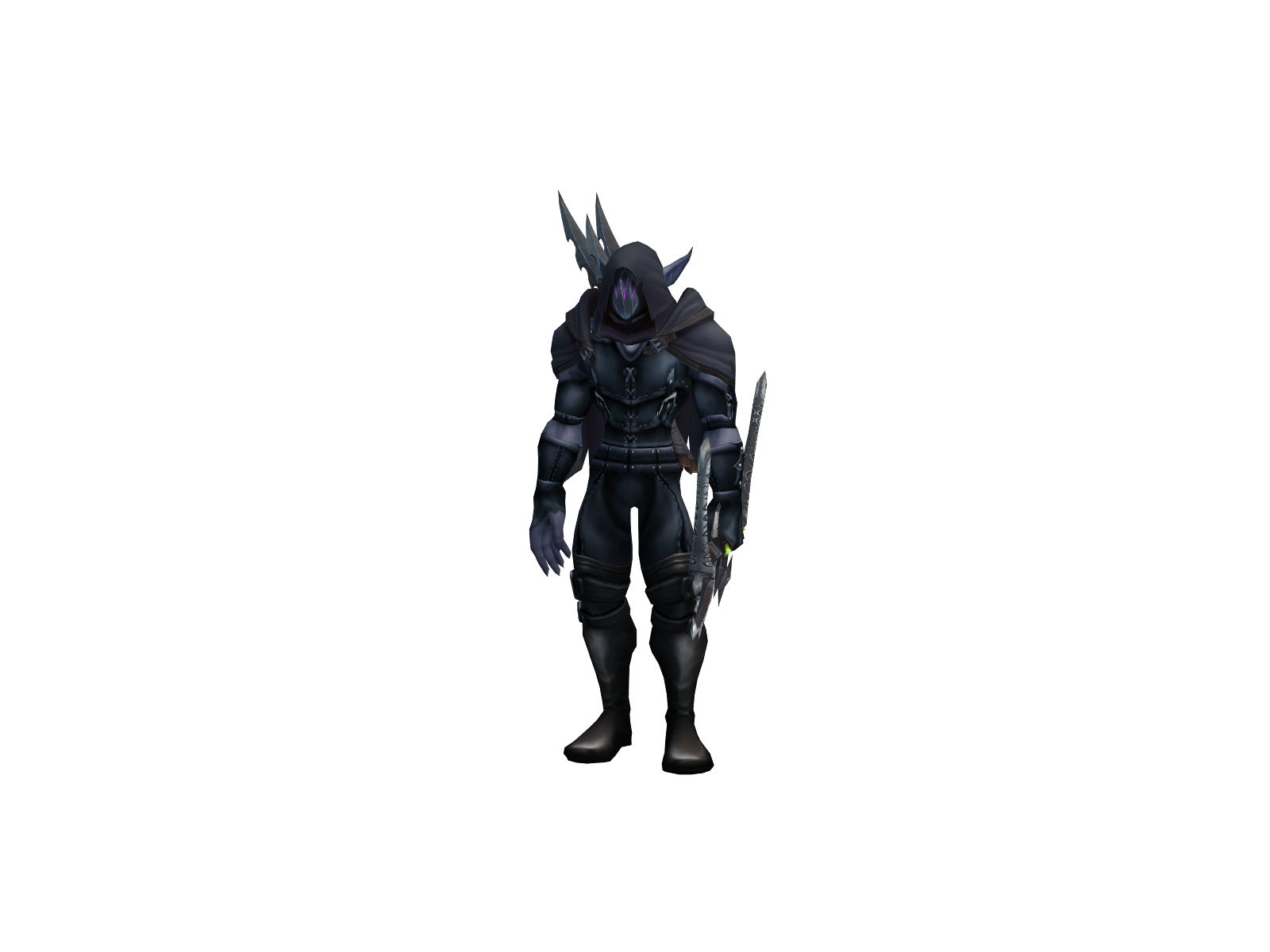 Biggun 3D character render
