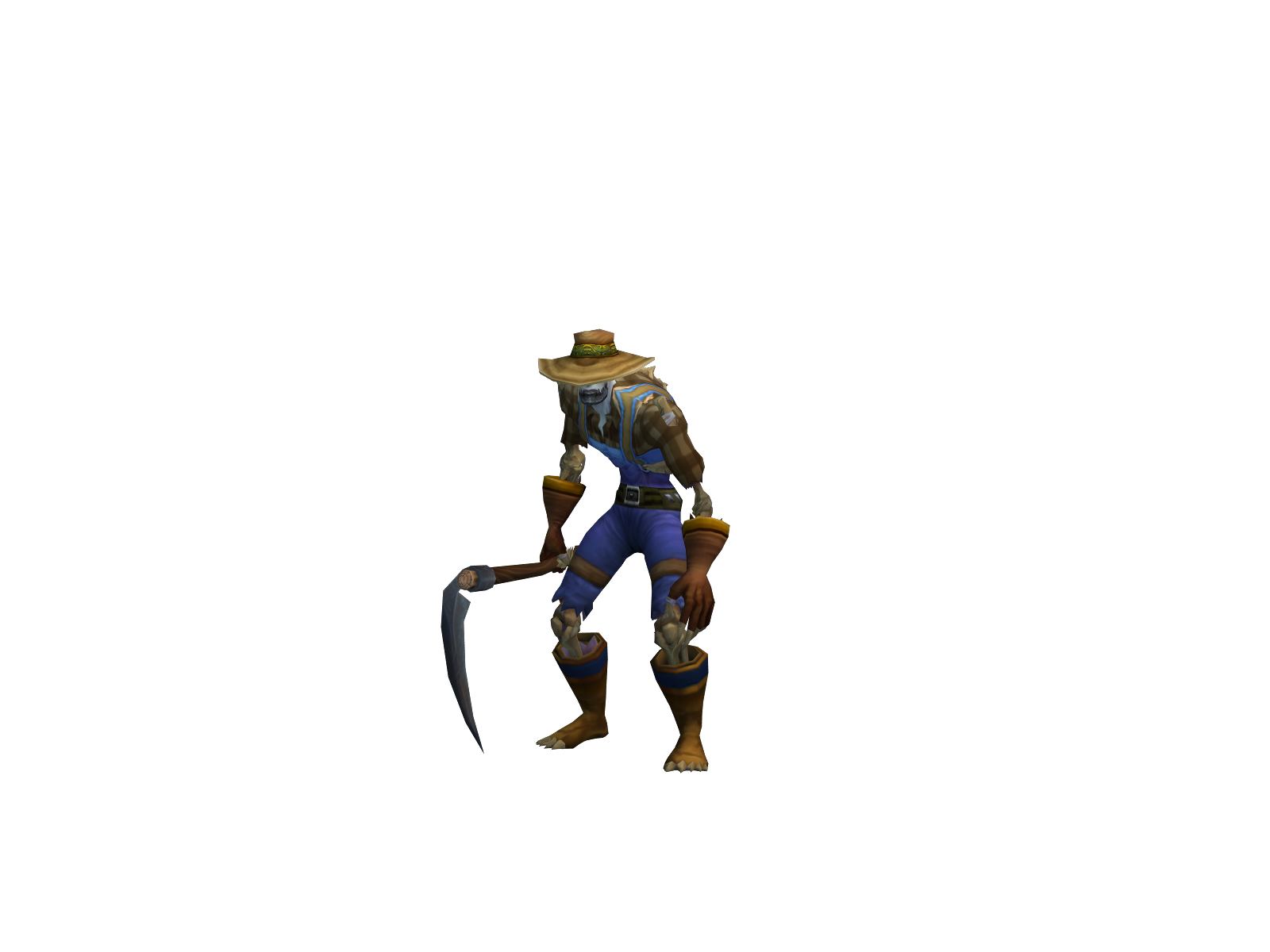 Shizophrenia 3D character render