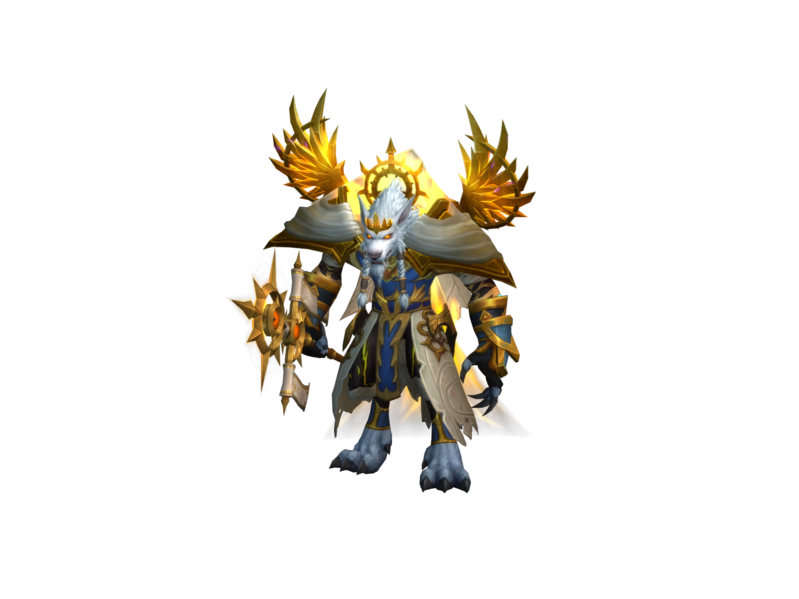Castiel 3D character render