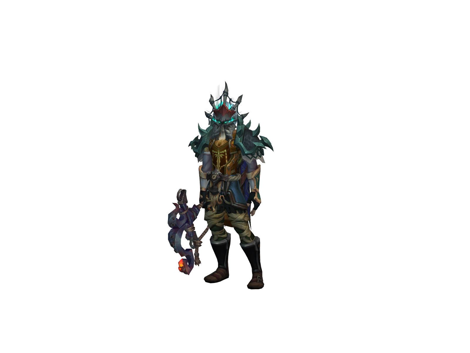 Solair 3D character render
