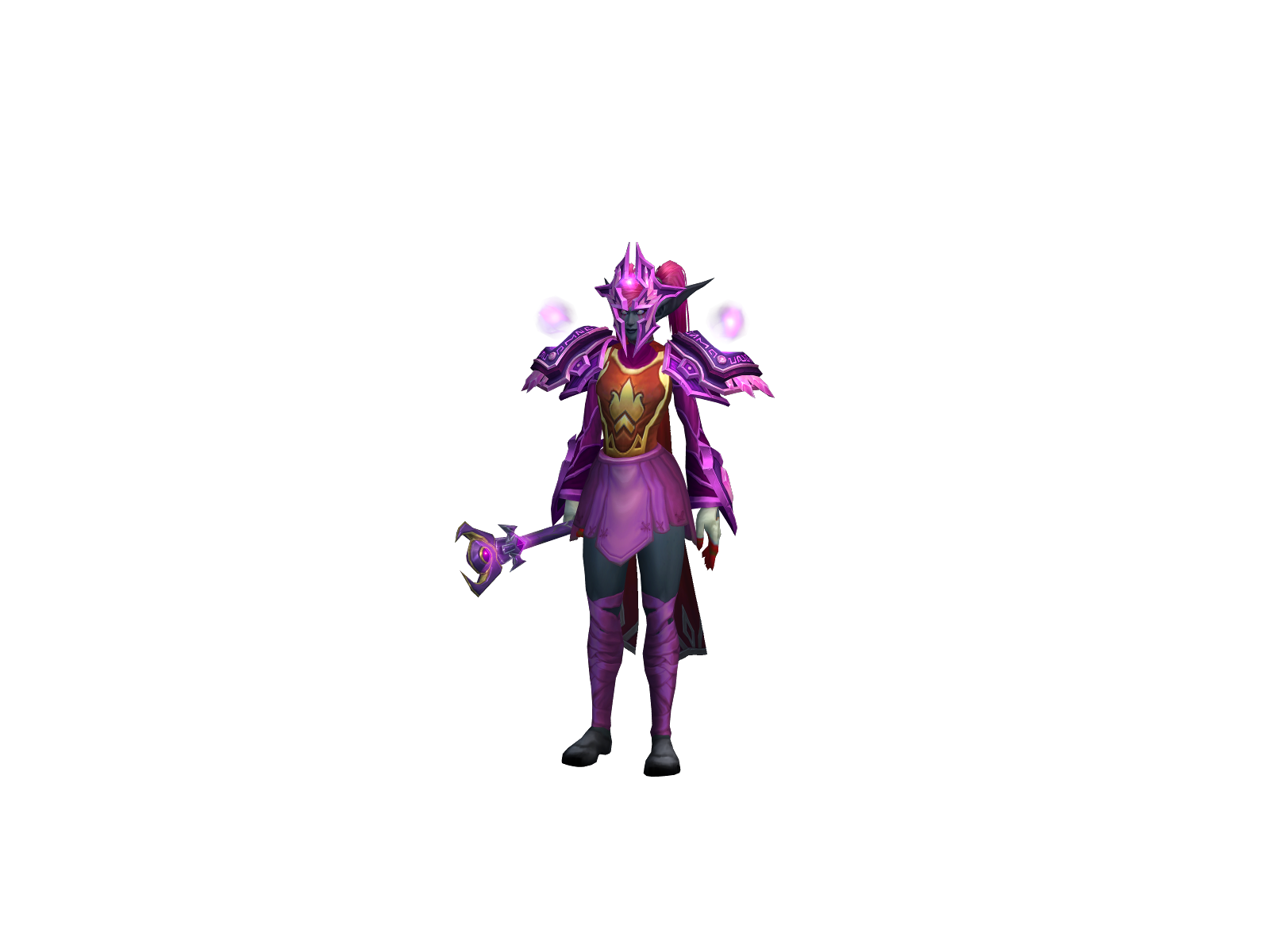 Xá 3D character render
