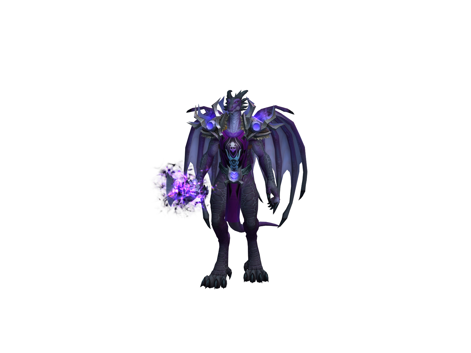 Draghowst 3D character render