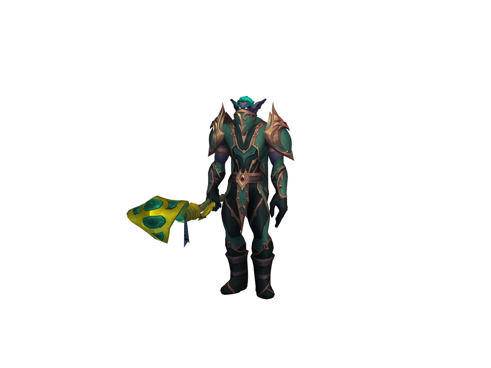 Druidsirius 3D character render