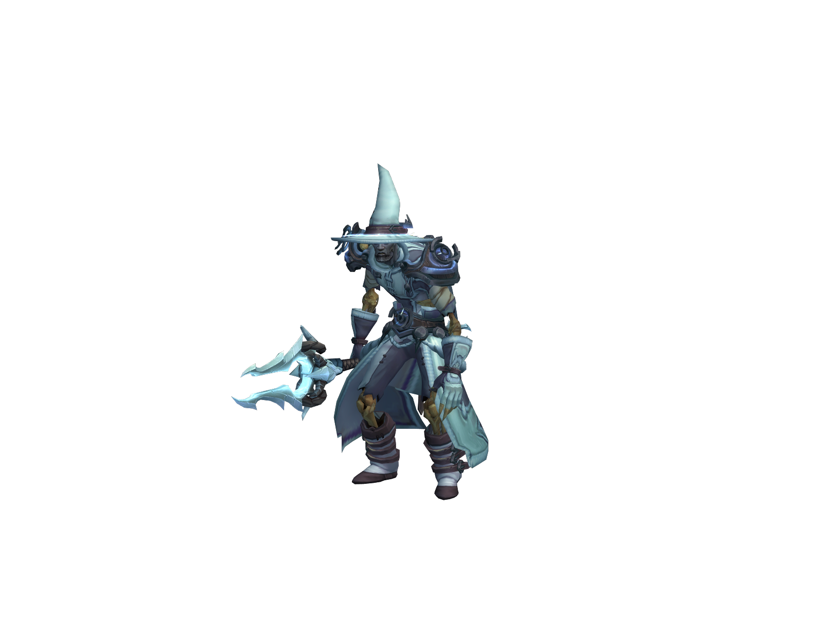 Offchains 3D character render