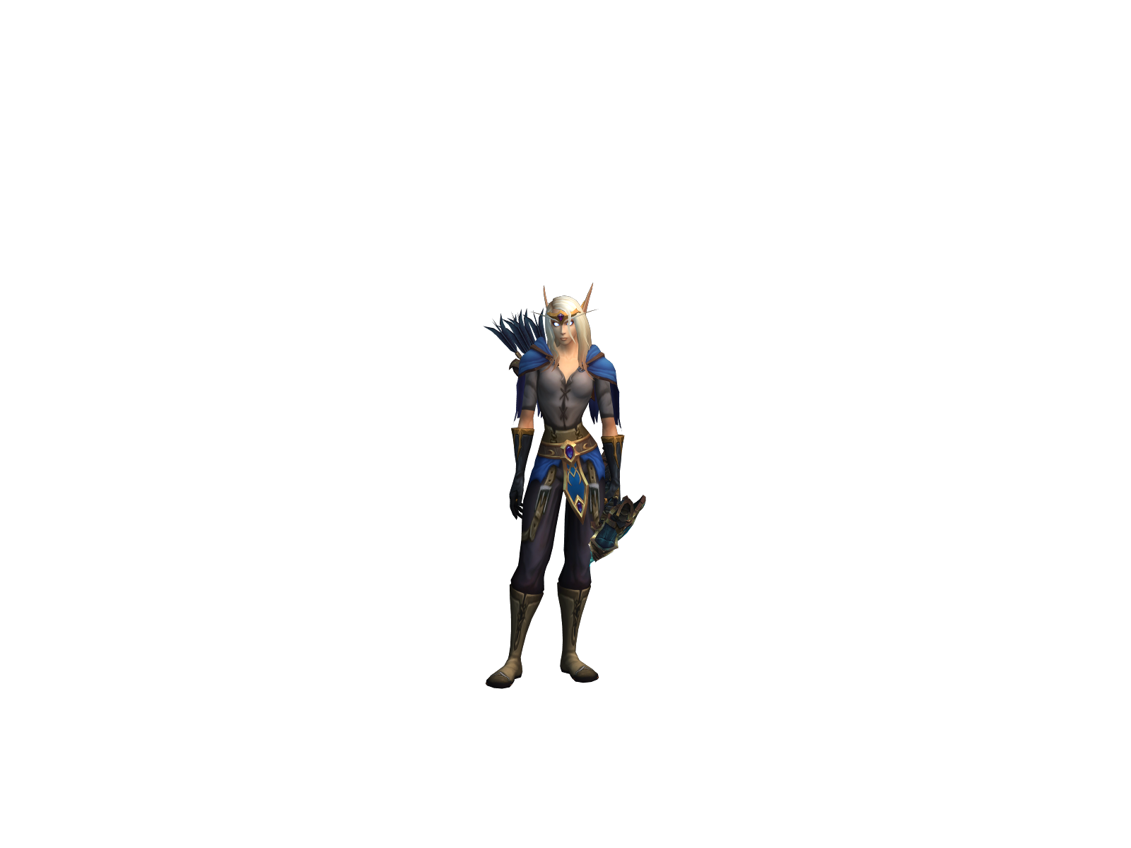 Santih 3D character render
