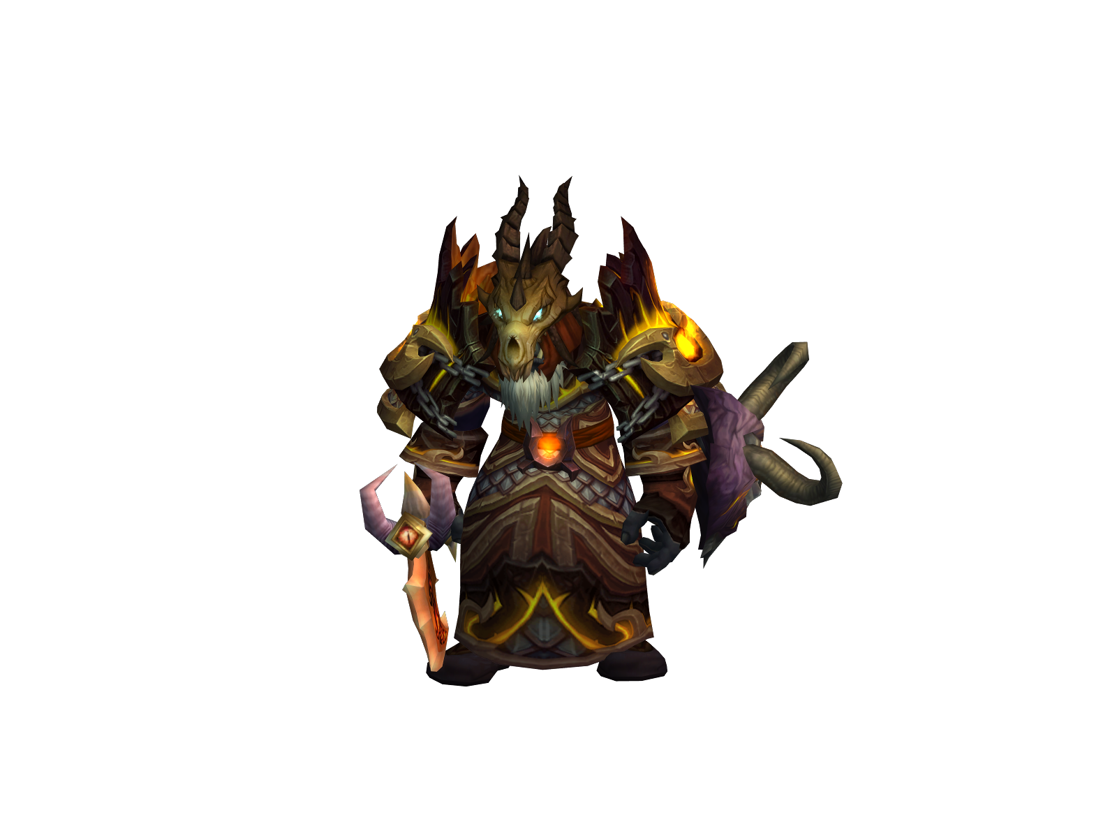 Prooky 3D character render