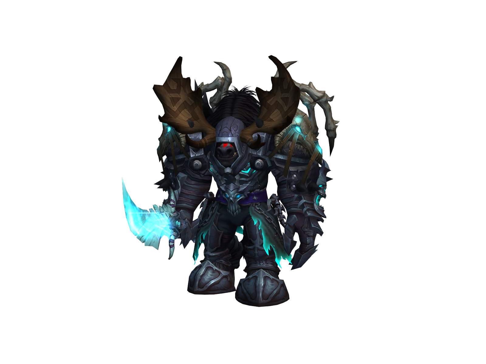 Thanatus 3D character render